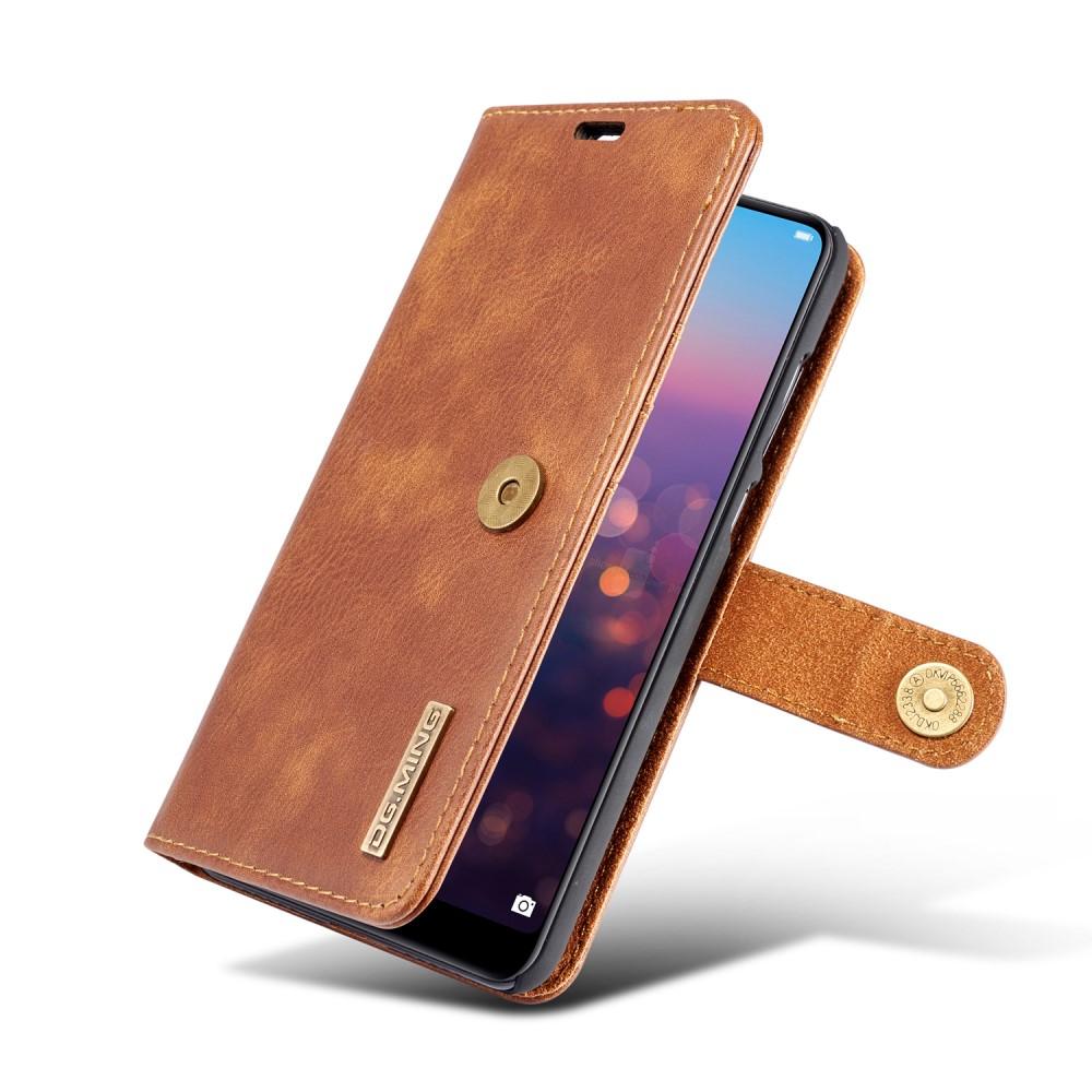 Cover portafoglio Magnet Wallet Huawei P20 Pro Cognac