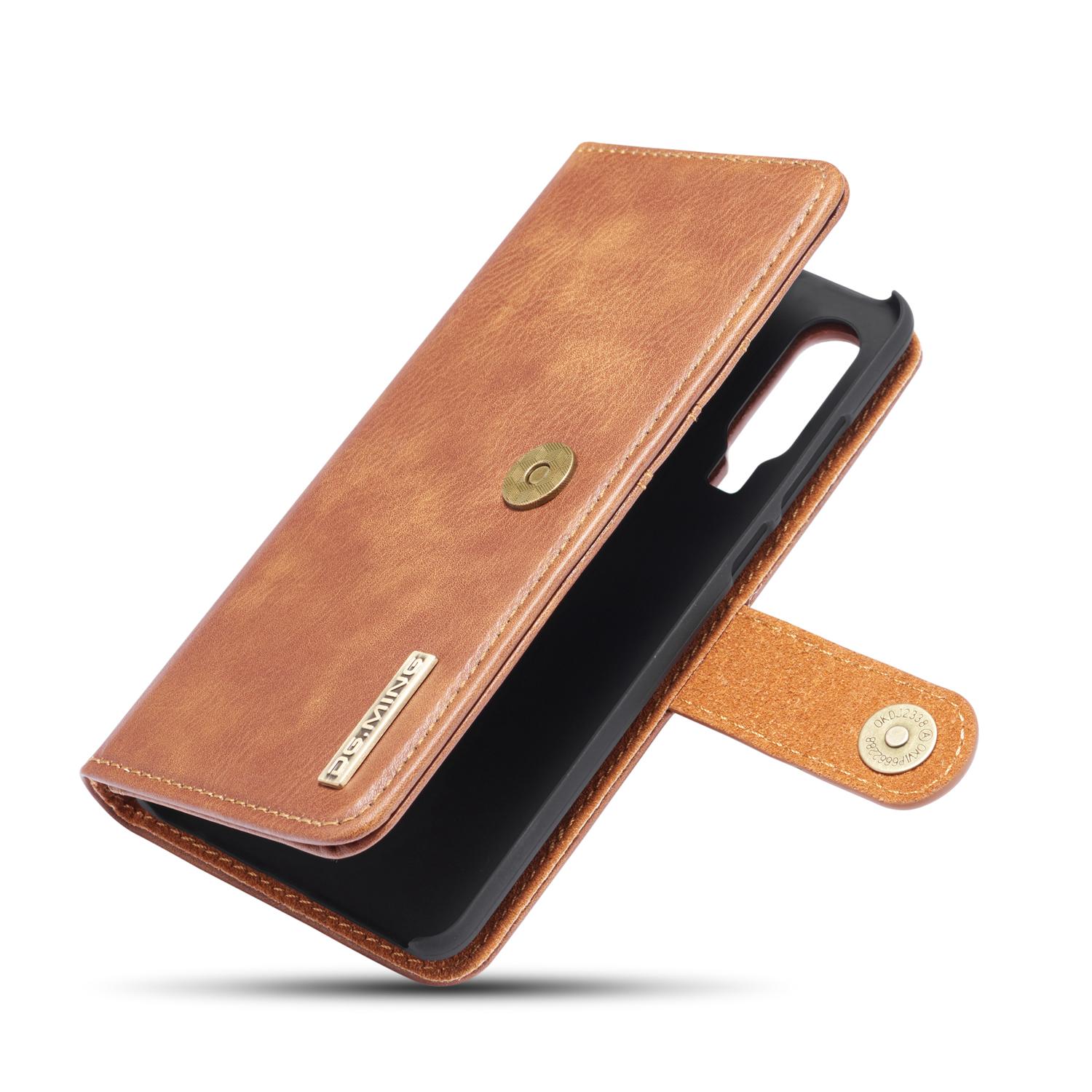 Cover portafoglio Magnet Wallet Huawei P30 Cognac