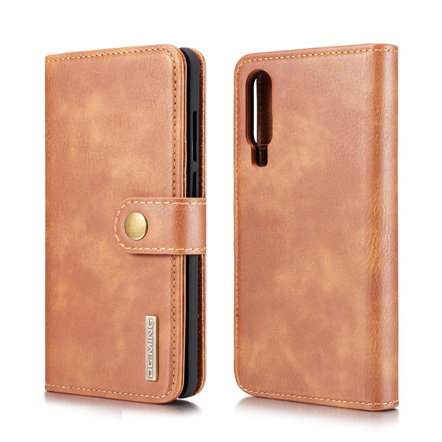 Cover portafoglio Magnet Wallet Huawei P30 Cognac