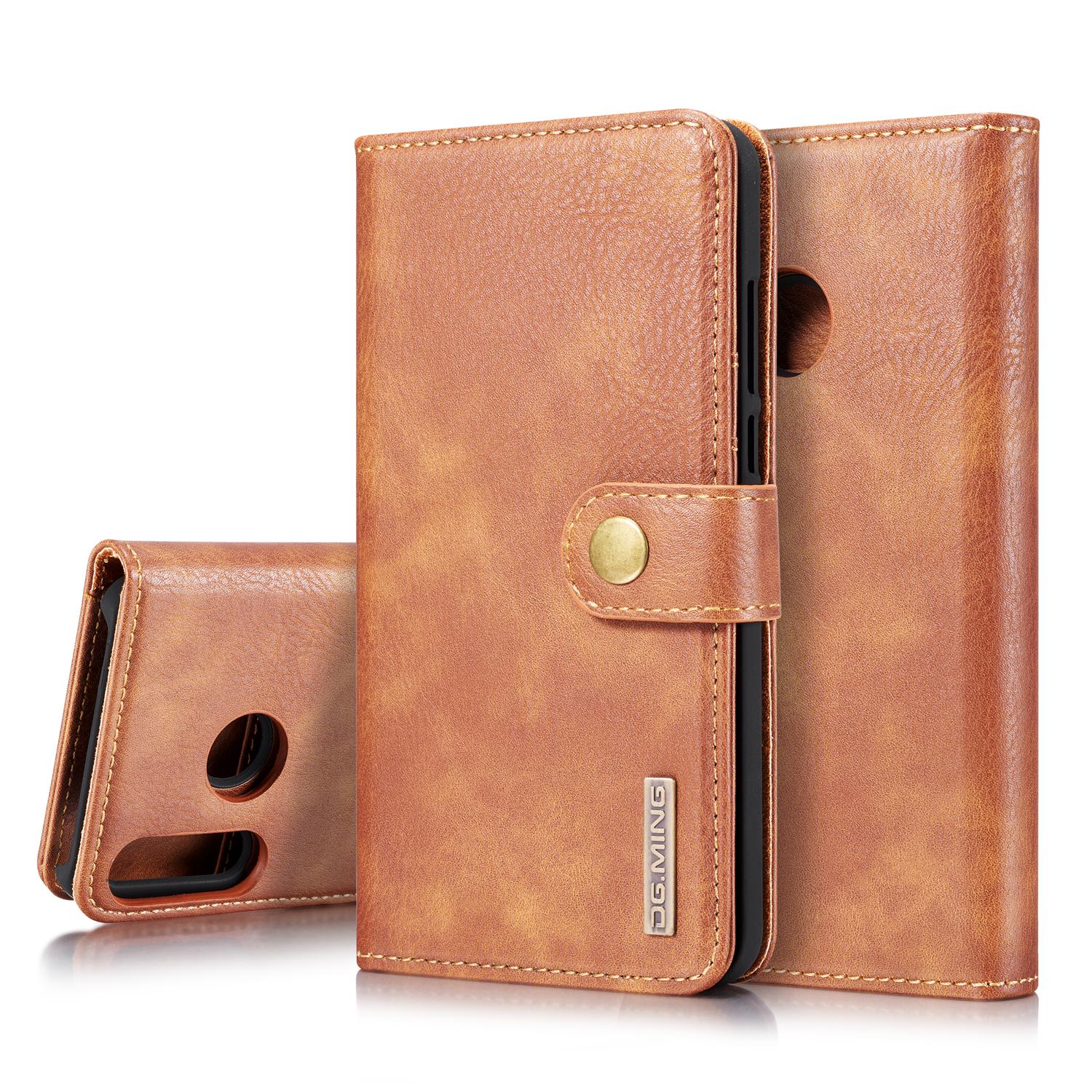 Cover portafoglio Magnet Wallet Huawei P30 Lite Cognac