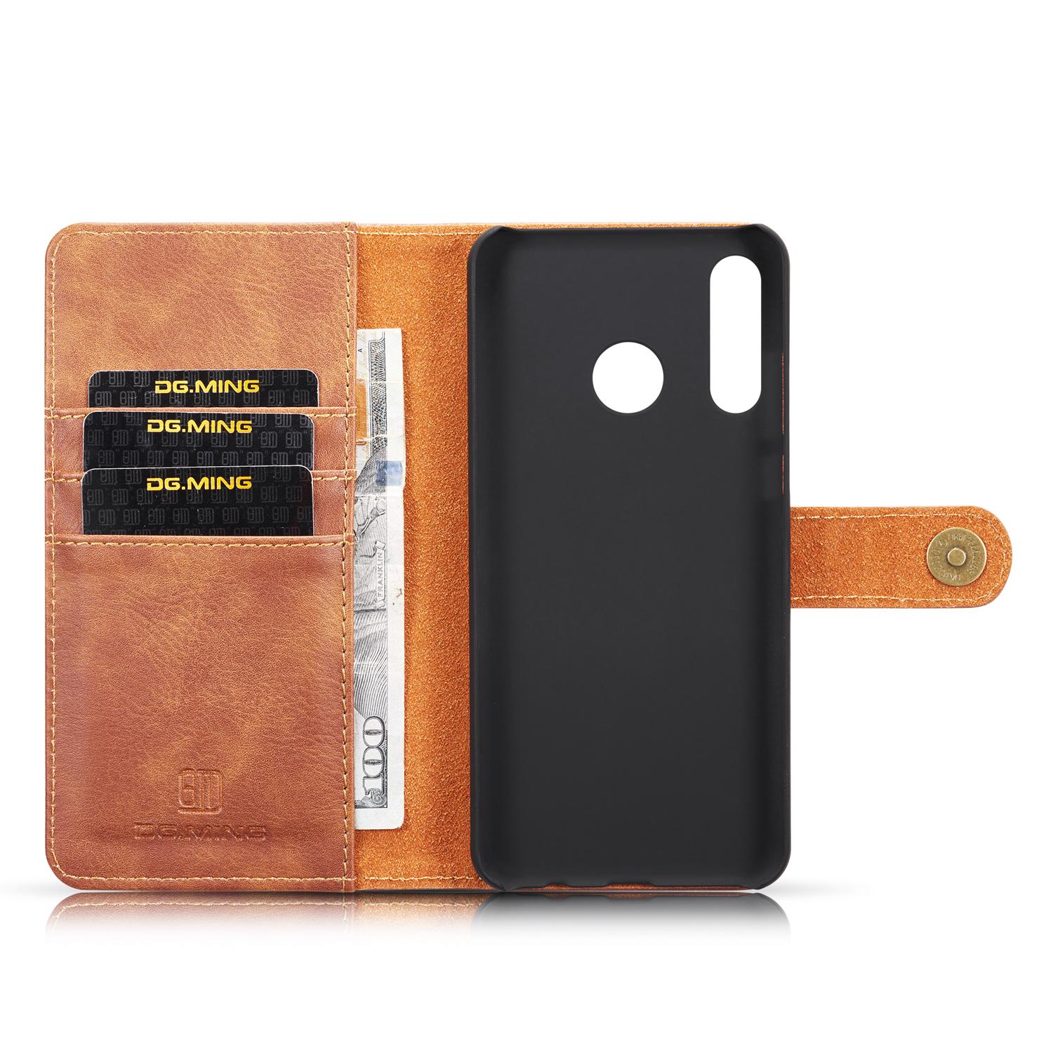 Cover portafoglio Magnet Wallet Huawei P30 Lite Cognac