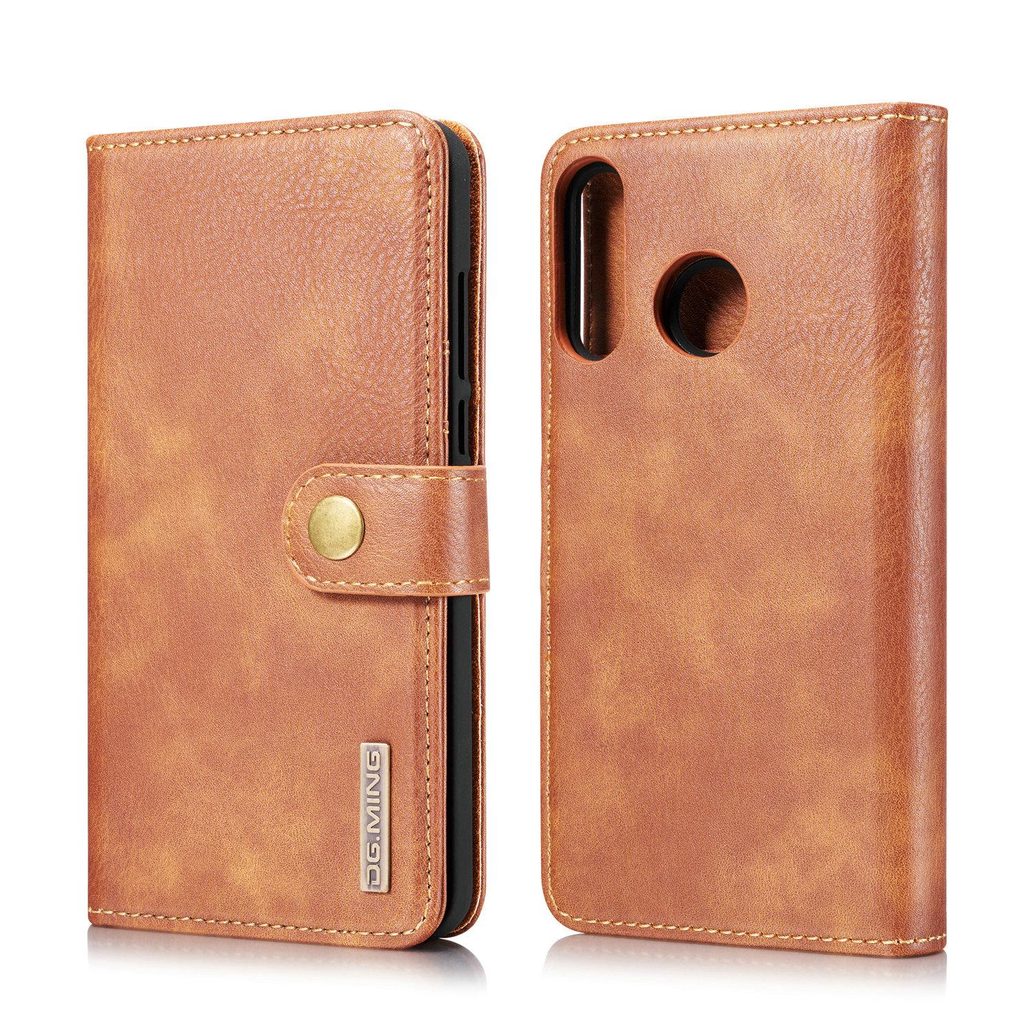 Cover portafoglio Magnet Wallet Huawei P30 Lite Cognac