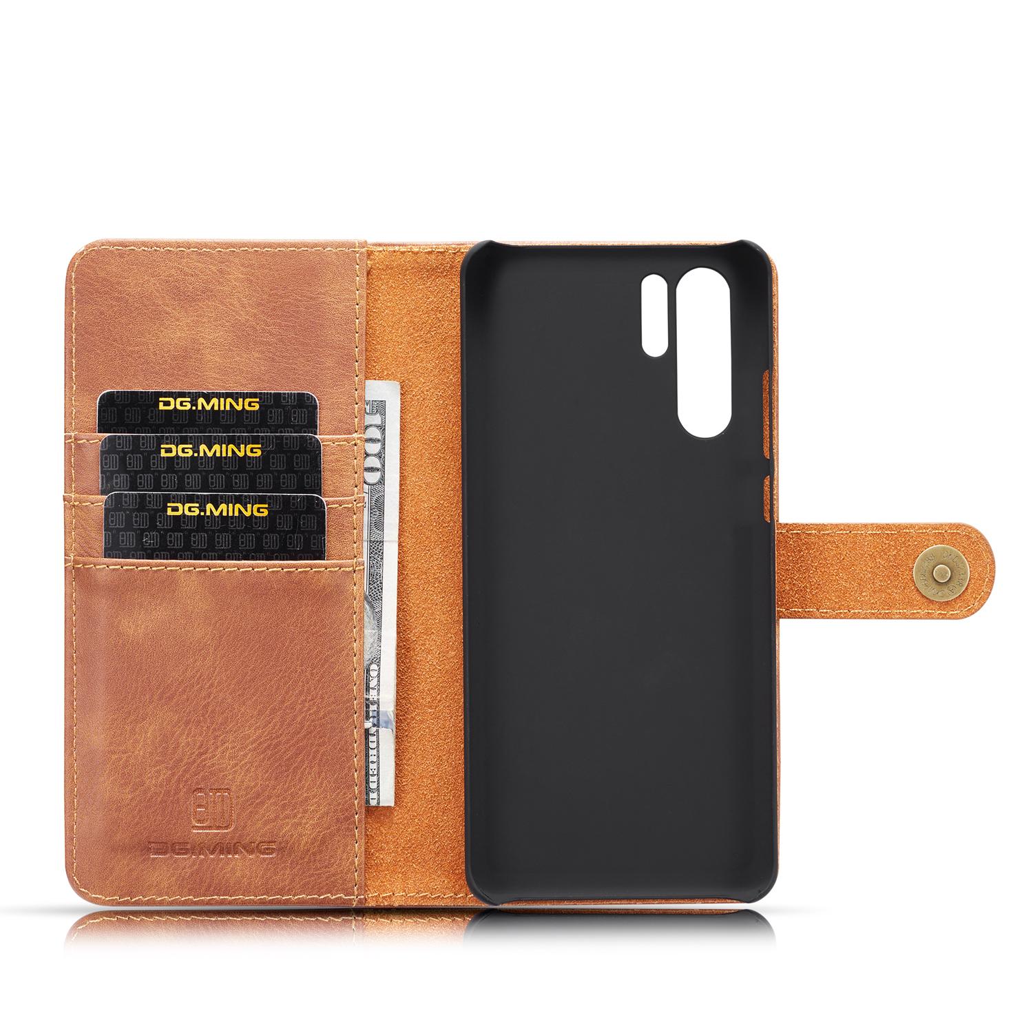 Cover portafoglio Magnet Wallet Huawei P30 Pro Cognac