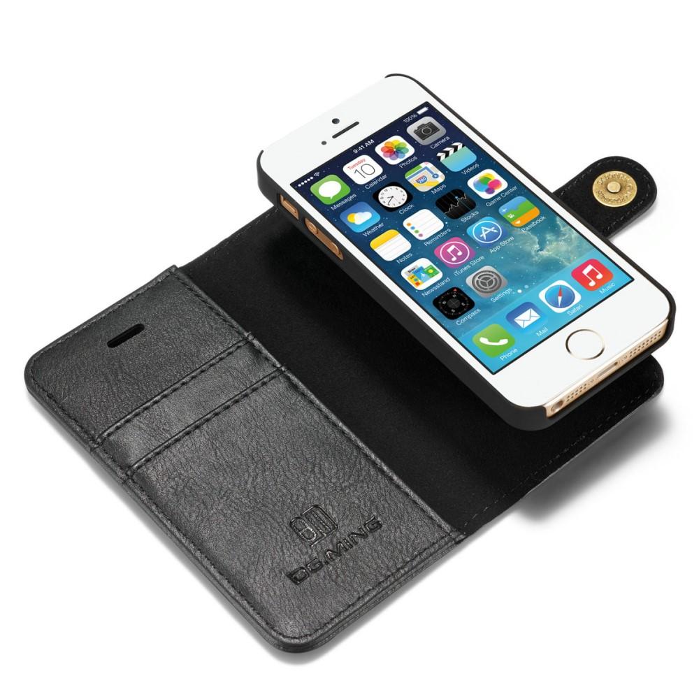 Cover portafoglio Magnet Wallet iPhone 5/5S/SE Black