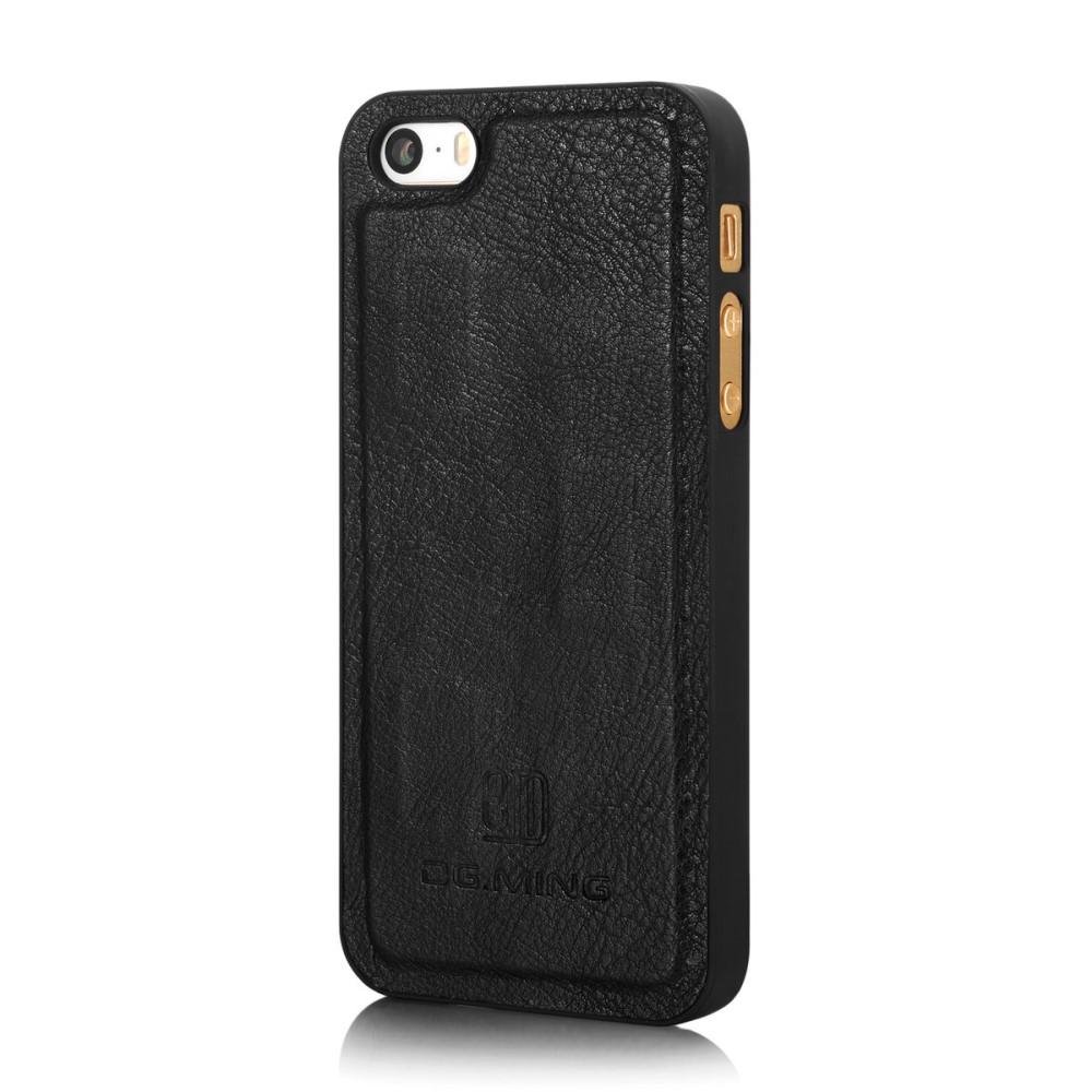 Cover portafoglio Magnet Wallet iPhone 5/5S/SE Black