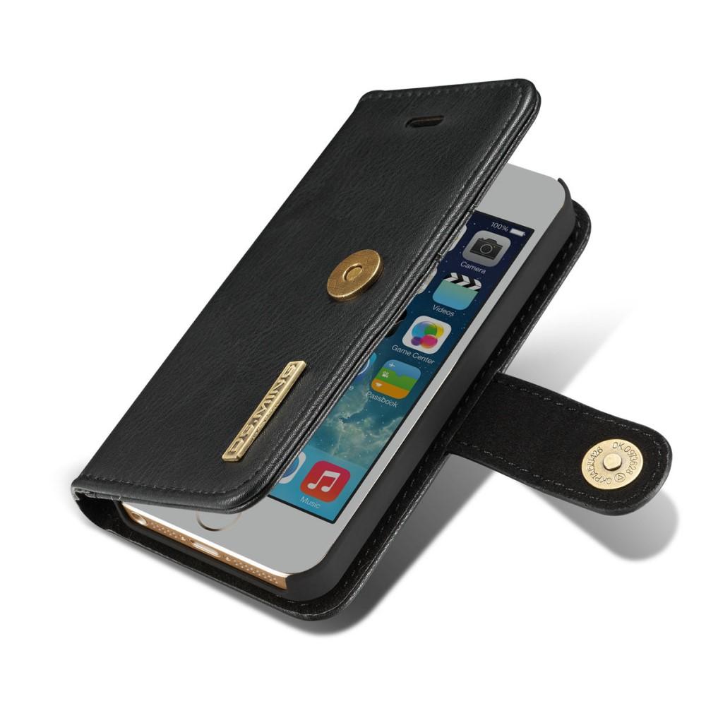 Cover portafoglio Magnet Wallet iPhone 5/5S/SE Black