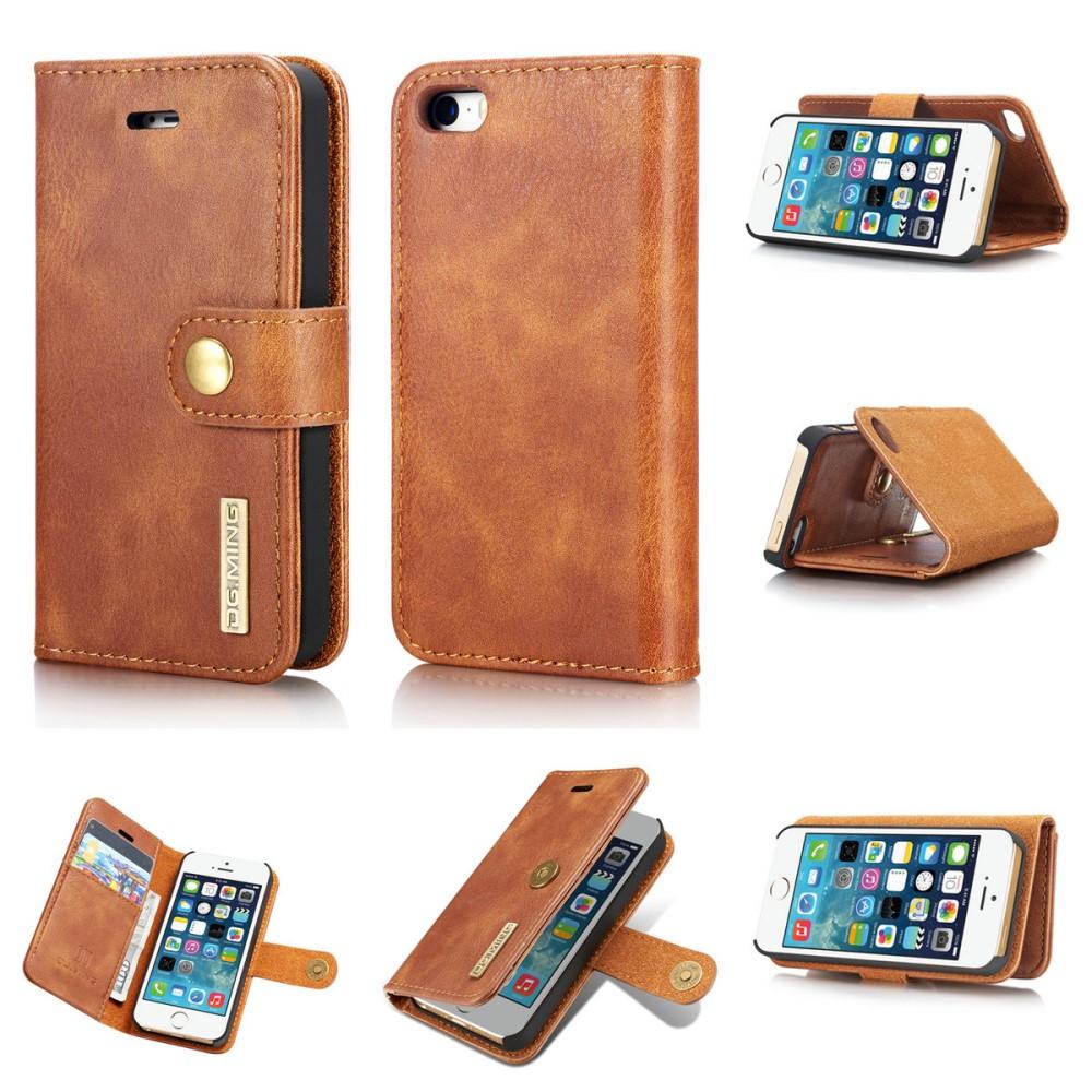 Cover portafoglio Magnet Wallet iPhone 5/5S/SE Cognac