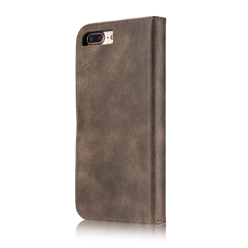 Cover portafoglio Magnet Wallet iPhone 7 Plus/8 Plus Brown