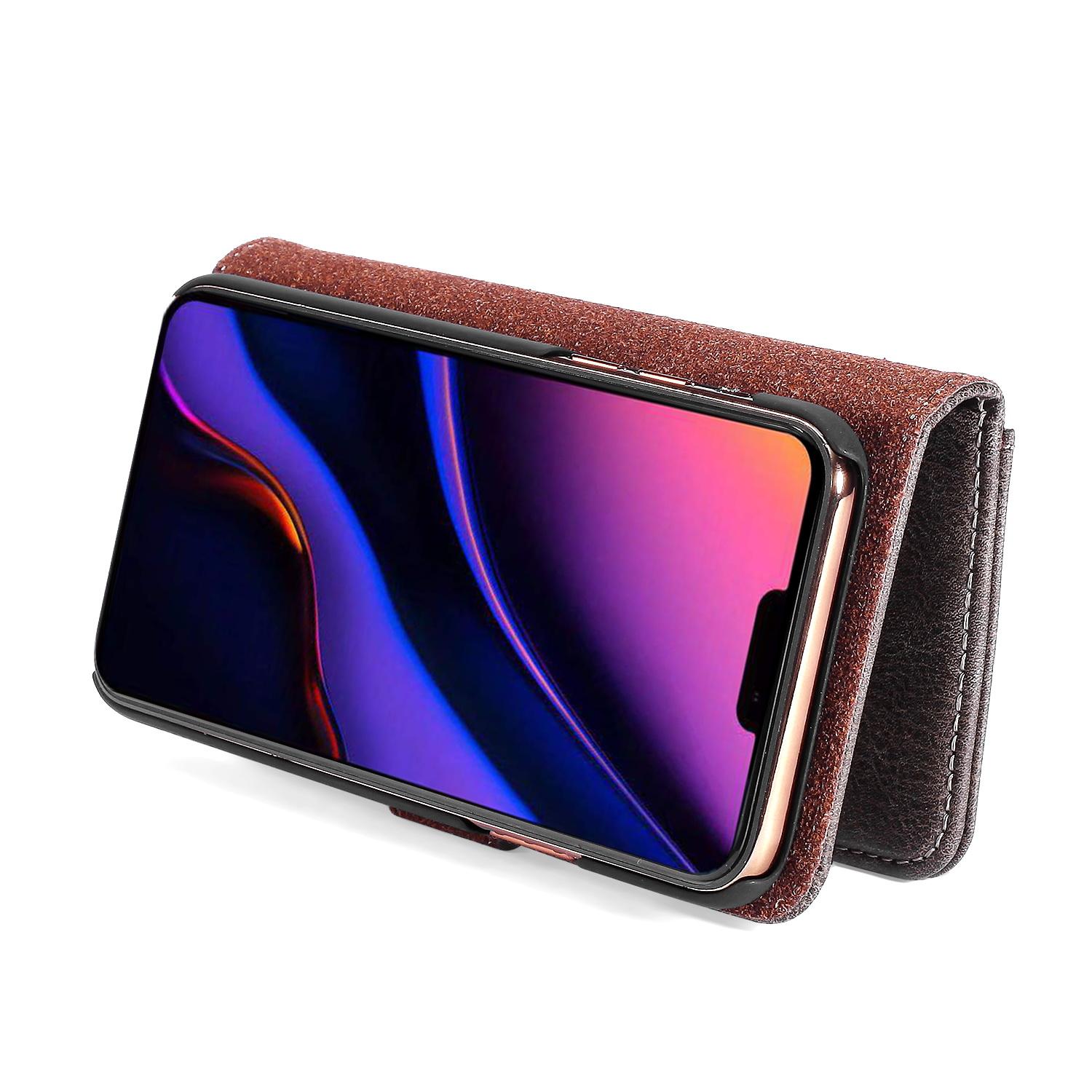 Cover portafoglio Magnet Wallet iPhone 11 Pro Brown