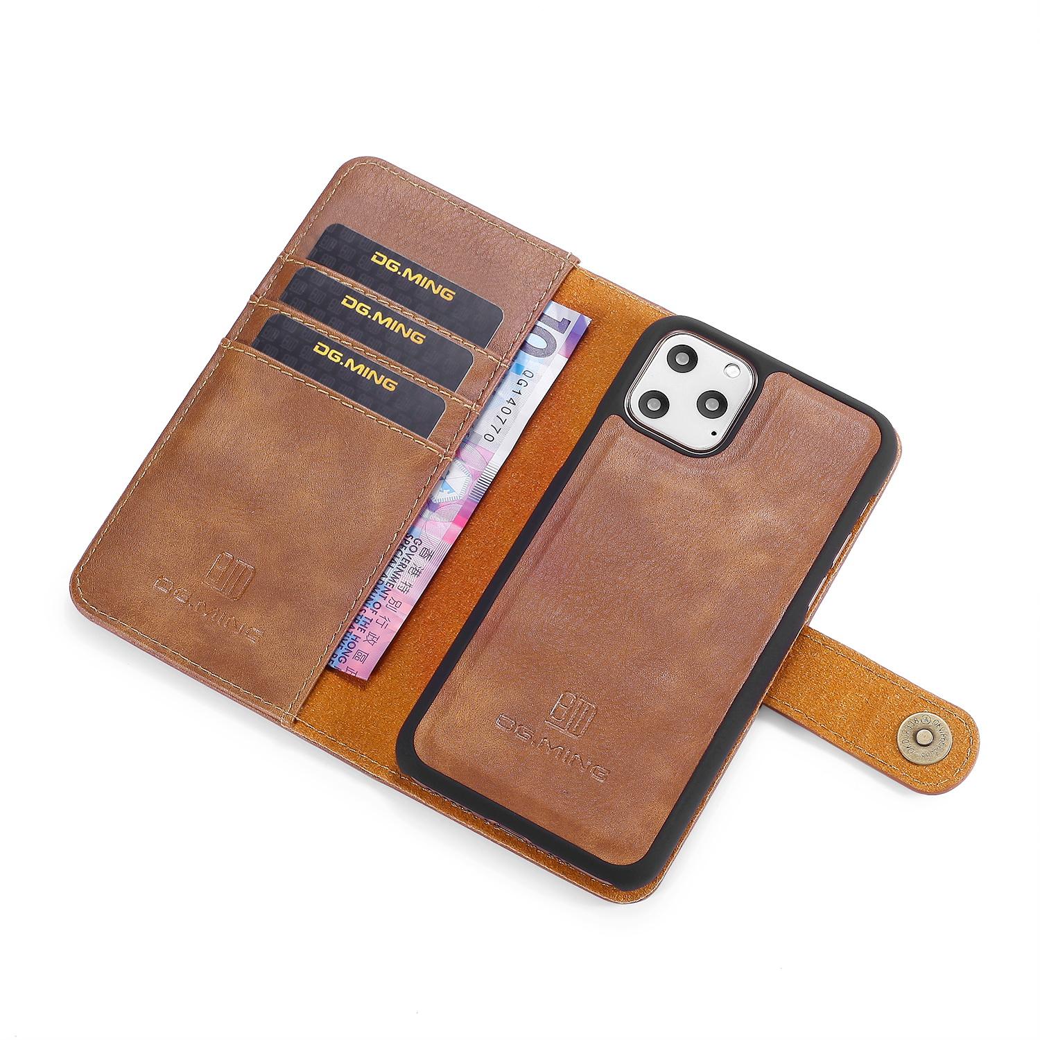 Cover portafoglio Magnet Wallet iPhone 11 Pro Cognac