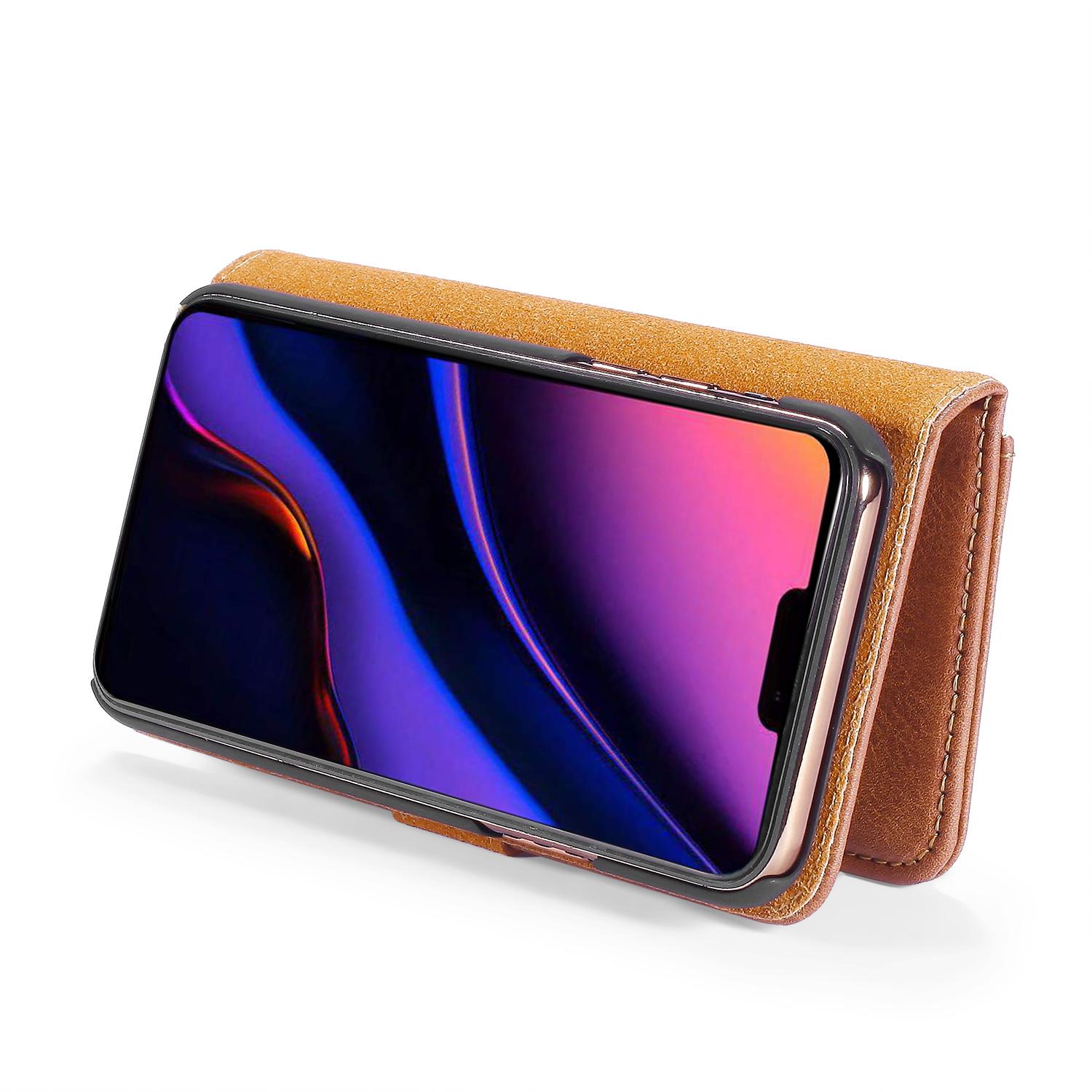 Cover portafoglio Magnet Wallet iPhone 11 Pro Cognac