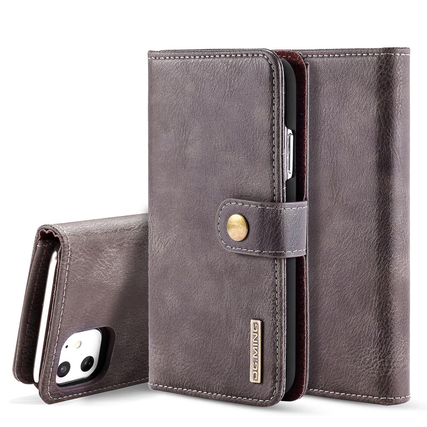 Cover portafoglio Magnet Wallet iPhone 11 Brown