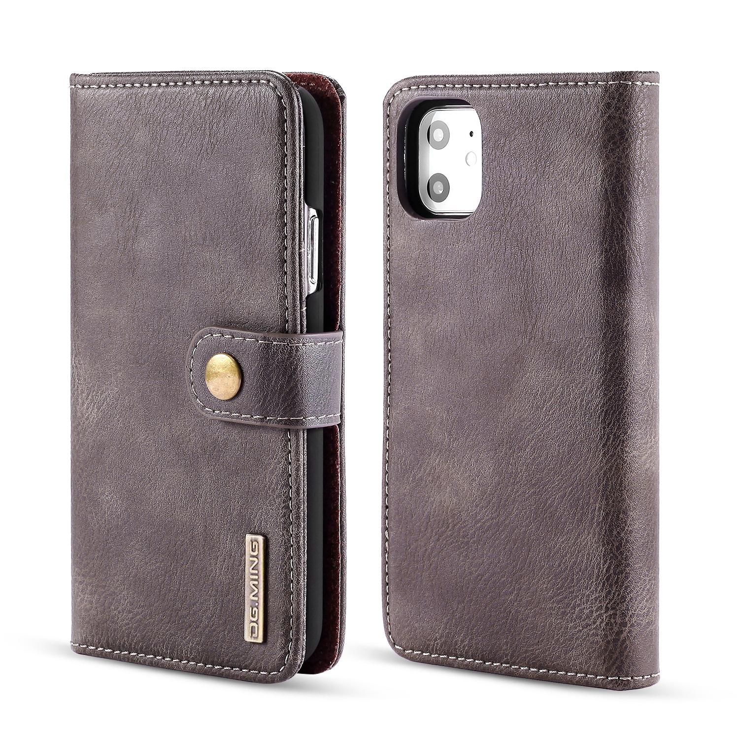 Cover portafoglio Magnet Wallet iPhone 11 Brown