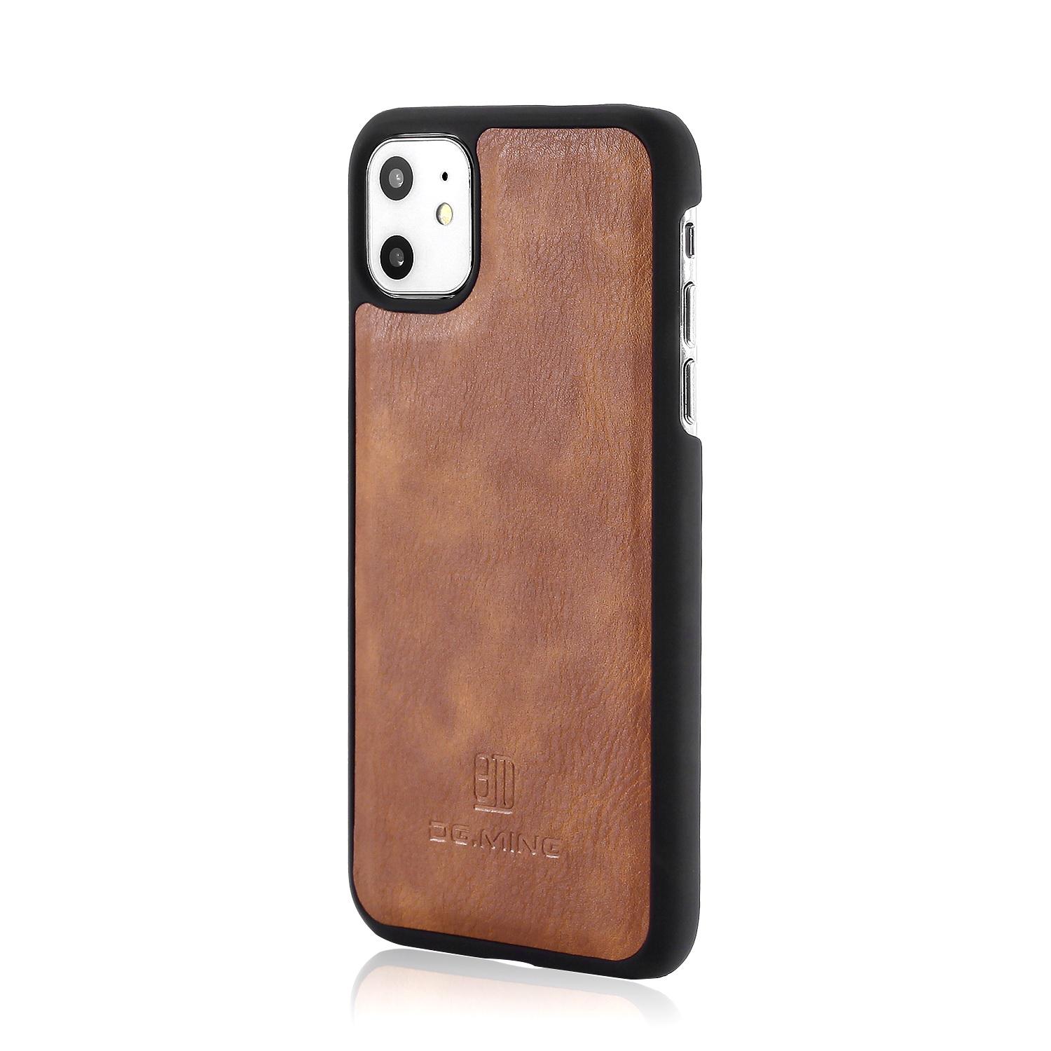 Cover portafoglio Magnet Wallet iPhone 11 Cognac