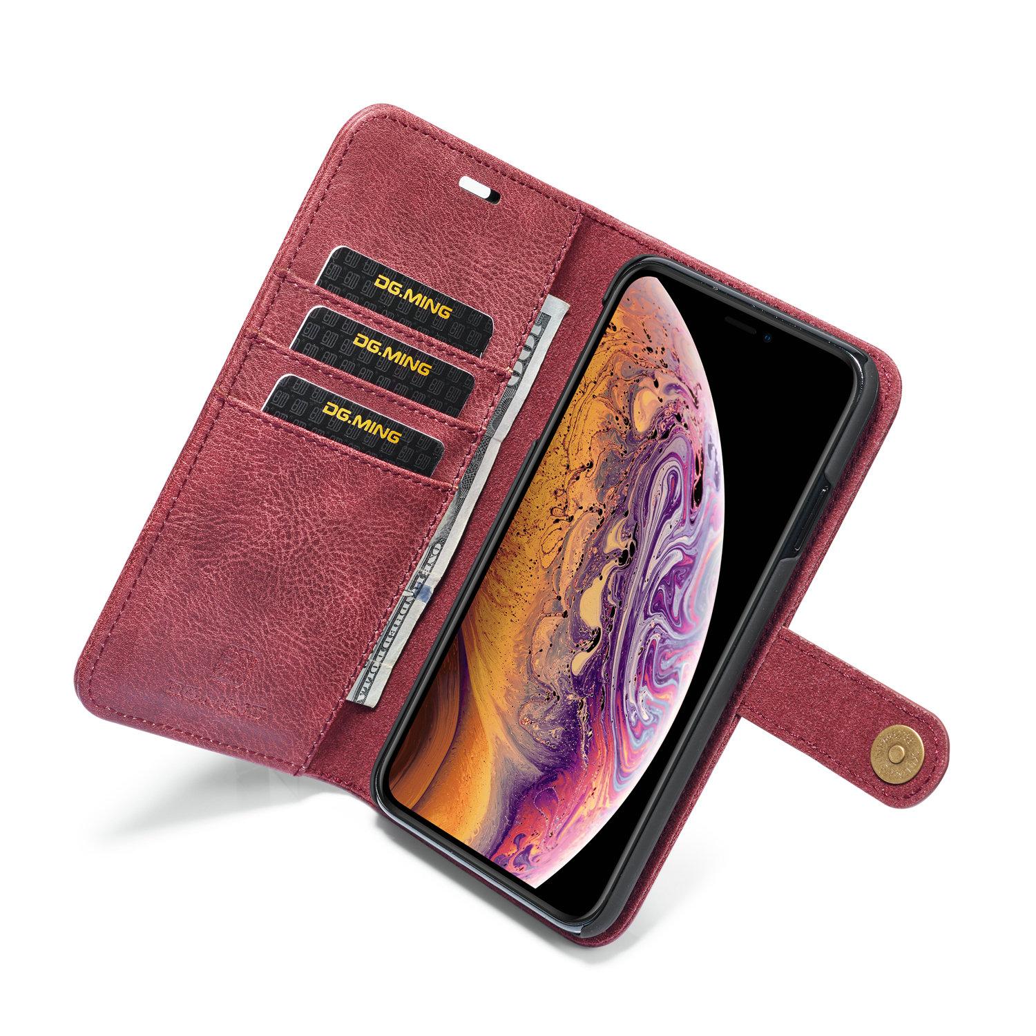 Cover portafoglio Magnet Wallet iPhone X/XS Red