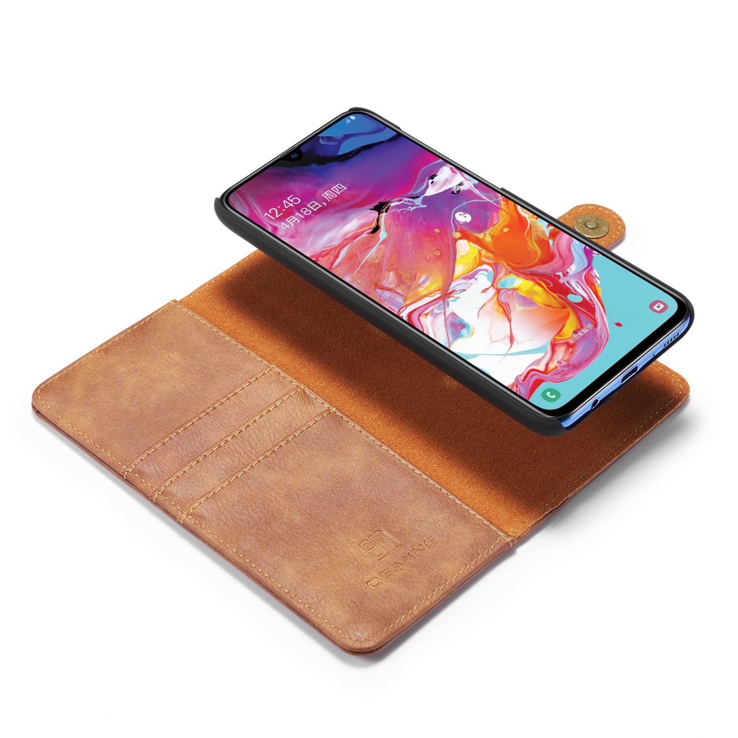 Cover portafoglio Magnet Wallet Samsung Galaxy A70 Marrone
