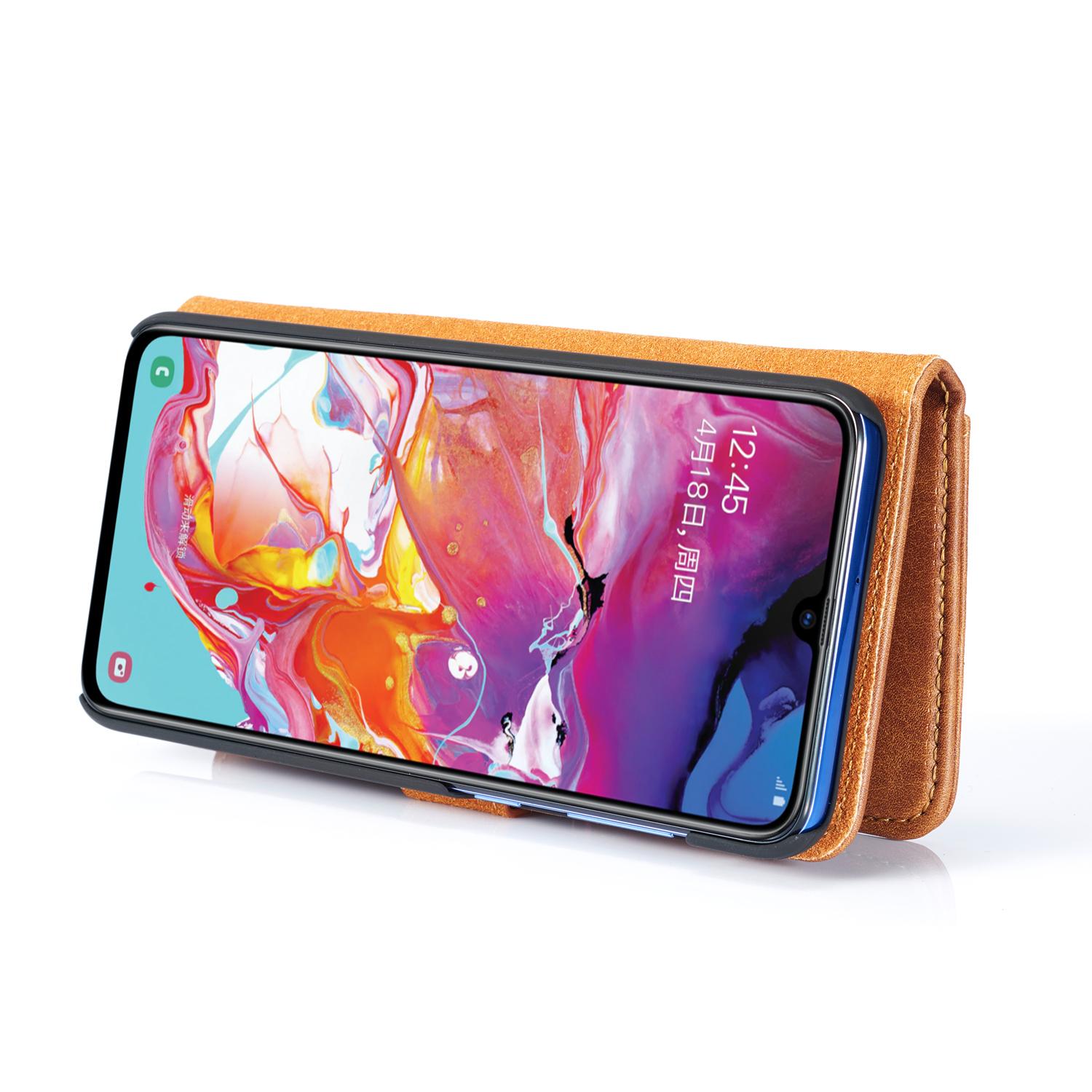 Cover portafoglio Magnet Wallet Samsung Galaxy A70 Cognac