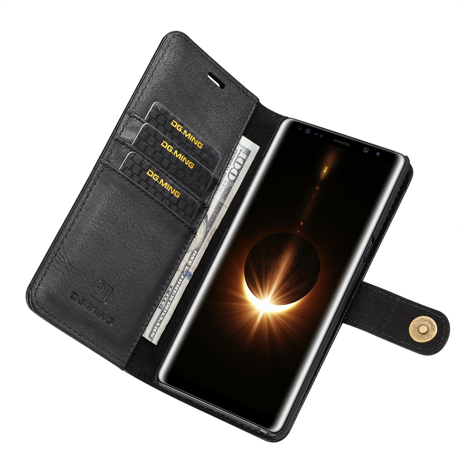Cover portafoglio Magnet Wallet Samsung Galaxy Note 8 Nero