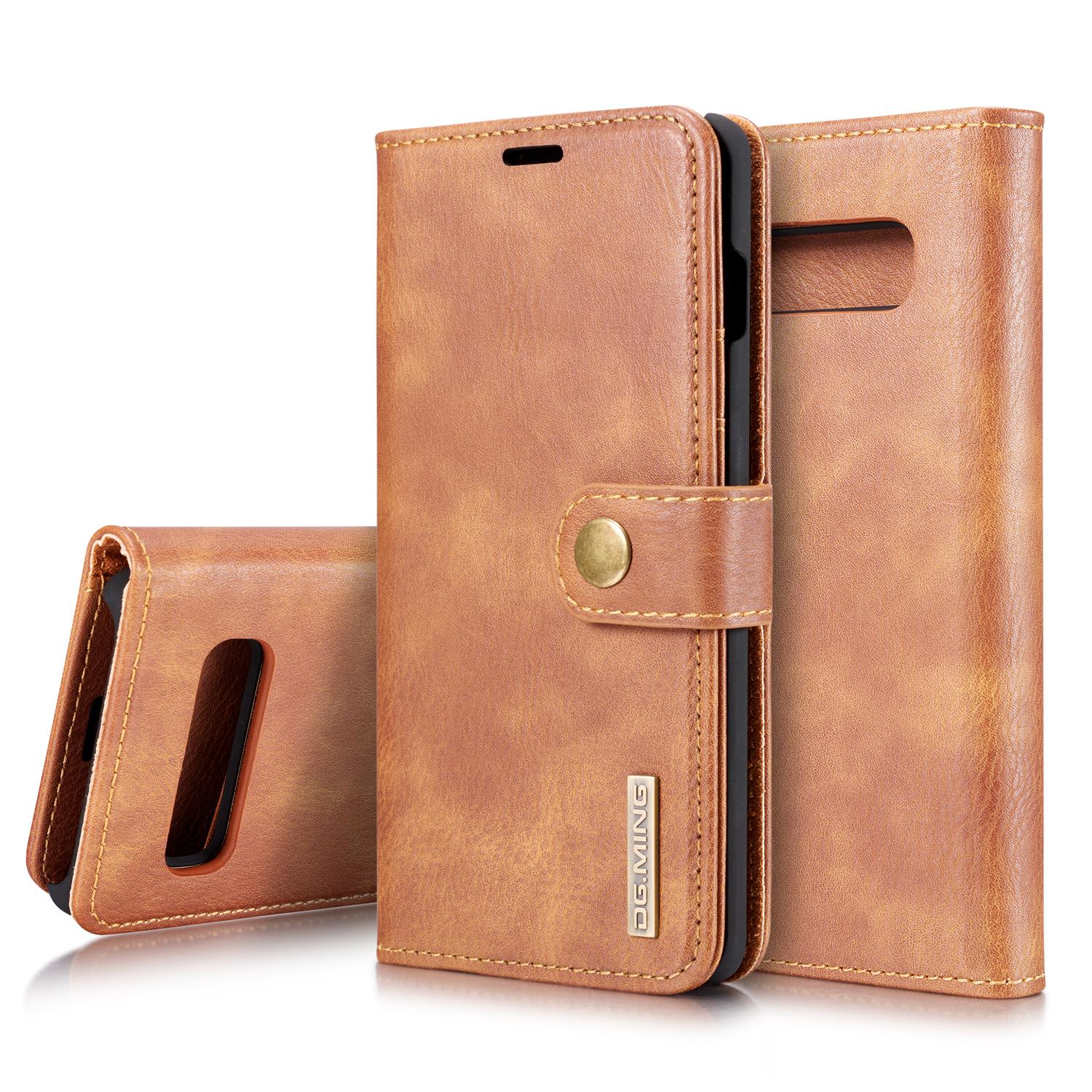 Cover portafoglio Magnet Wallet Samsung Galaxy S10 Cognac