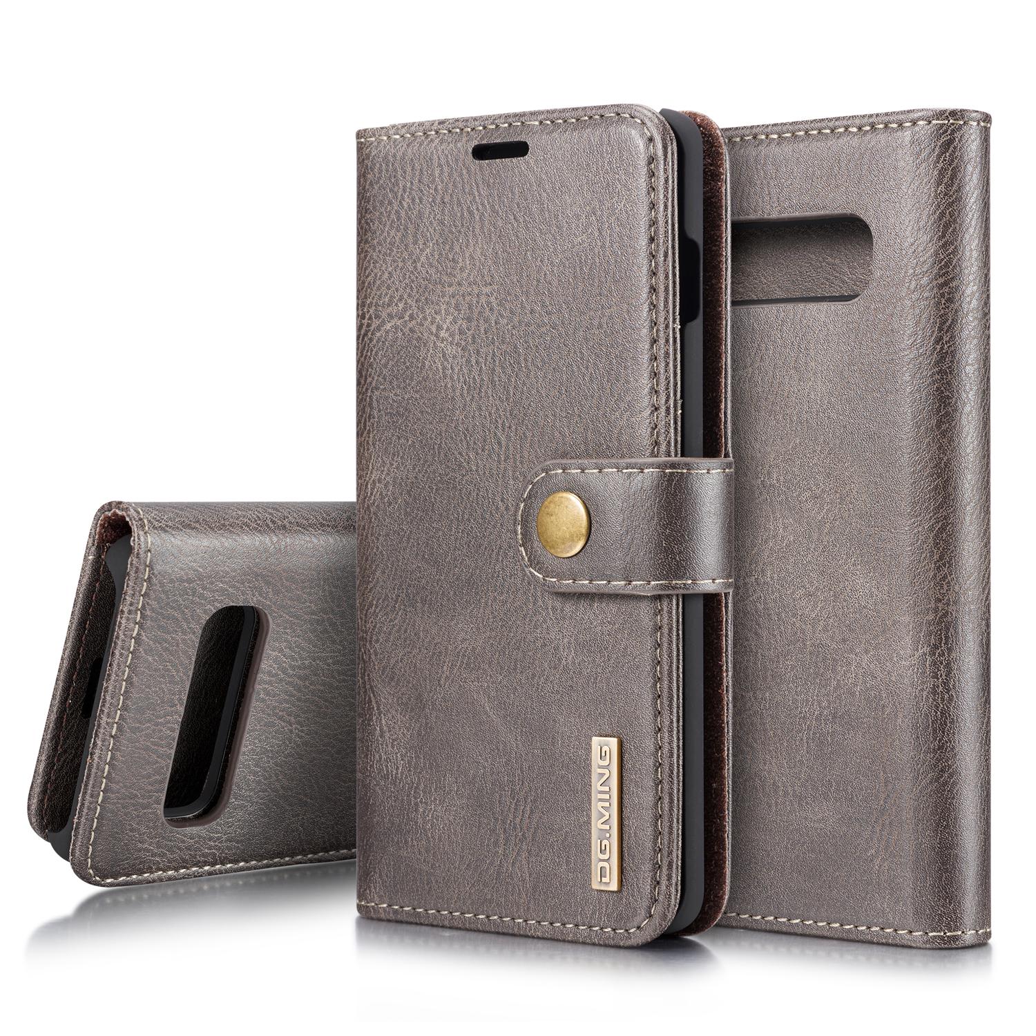 Cover portafoglio Magnet Wallet Samsung Galaxy S10 Plus Brown