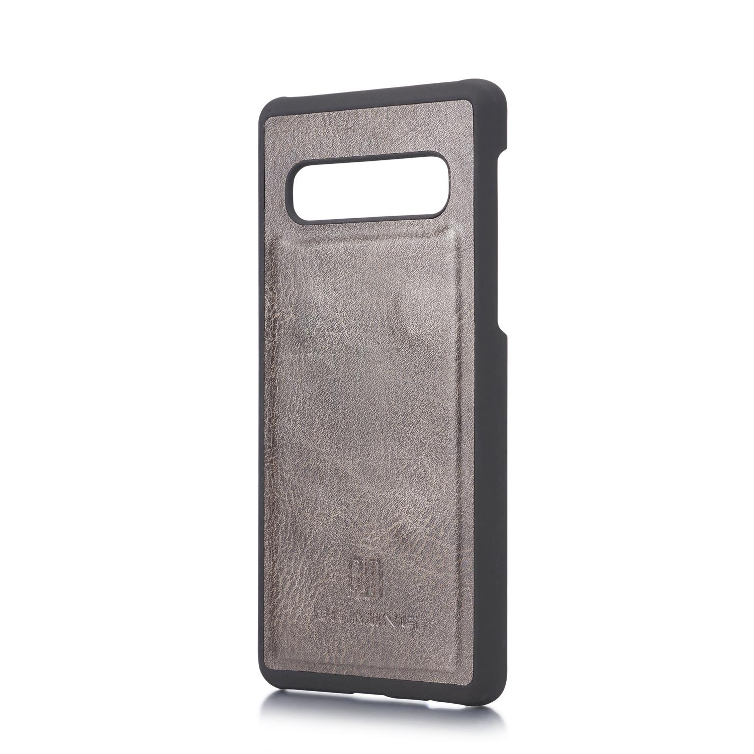 Cover portafoglio Magnet Wallet Samsung Galaxy S10 Plus Marrone