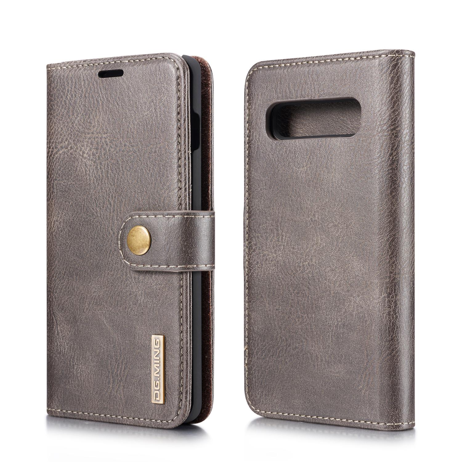 Cover portafoglio Magnet Wallet Samsung Galaxy S10 Plus Brown