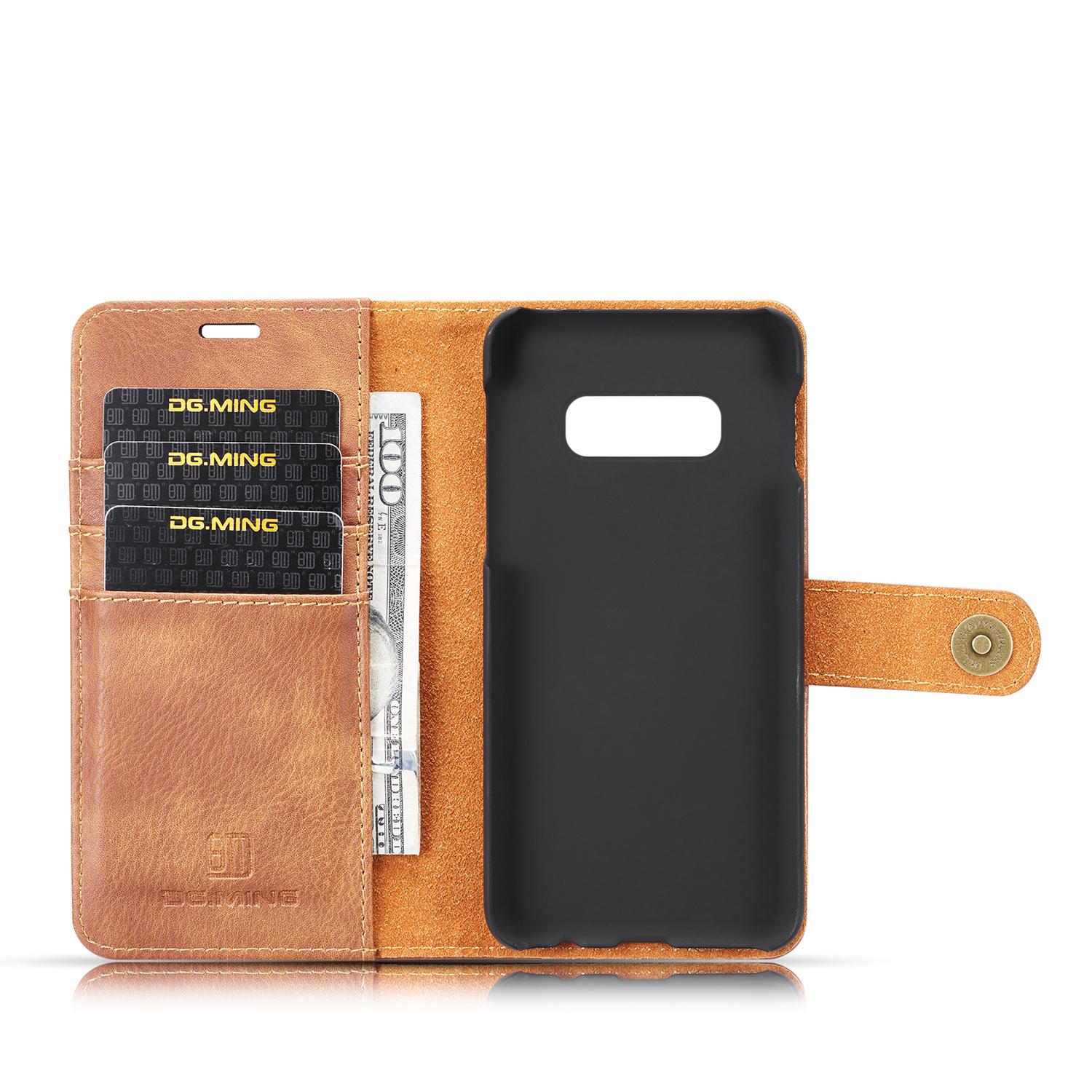 Cover portafoglio Magnet Wallet Samsung Galaxy S10e Cognac