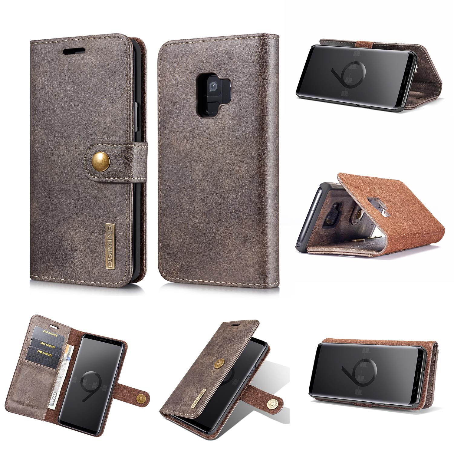 Cover portafoglio Magnet Wallet Samsung Galaxy S9 Brown