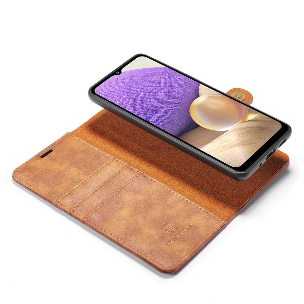 Cover portafoglio Magnet Wallet Samsung Galaxy A32 5G Cognac