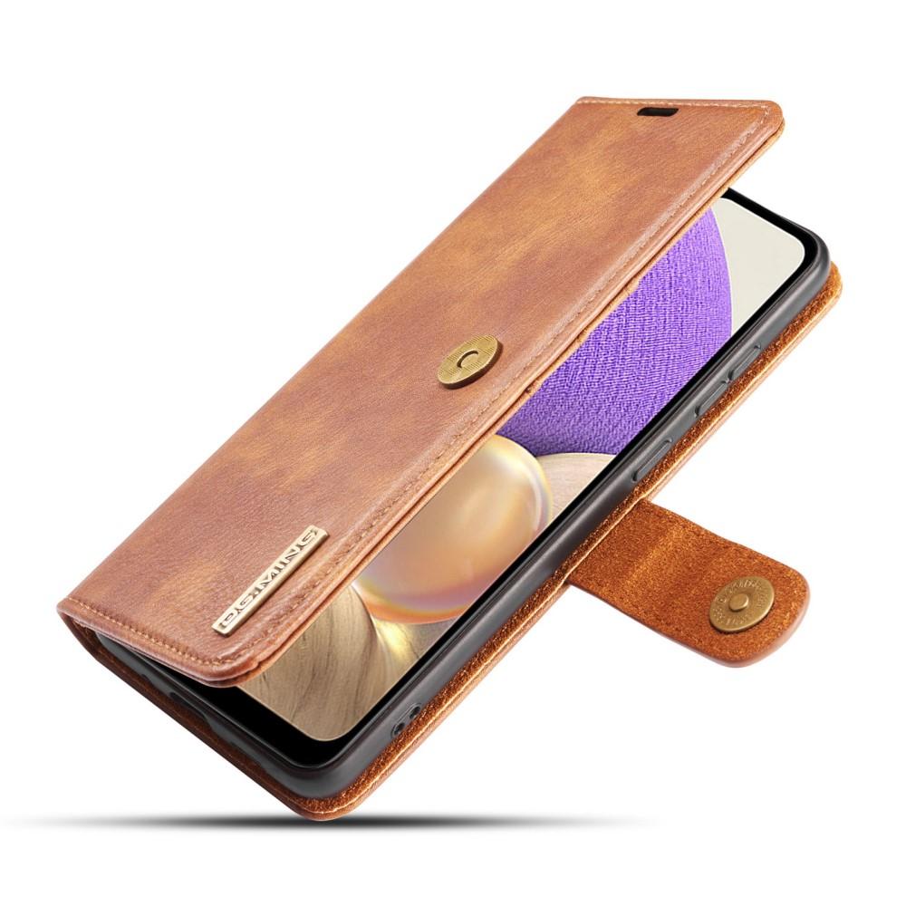 Cover portafoglio Magnet Wallet Samsung Galaxy A32 5G Cognac