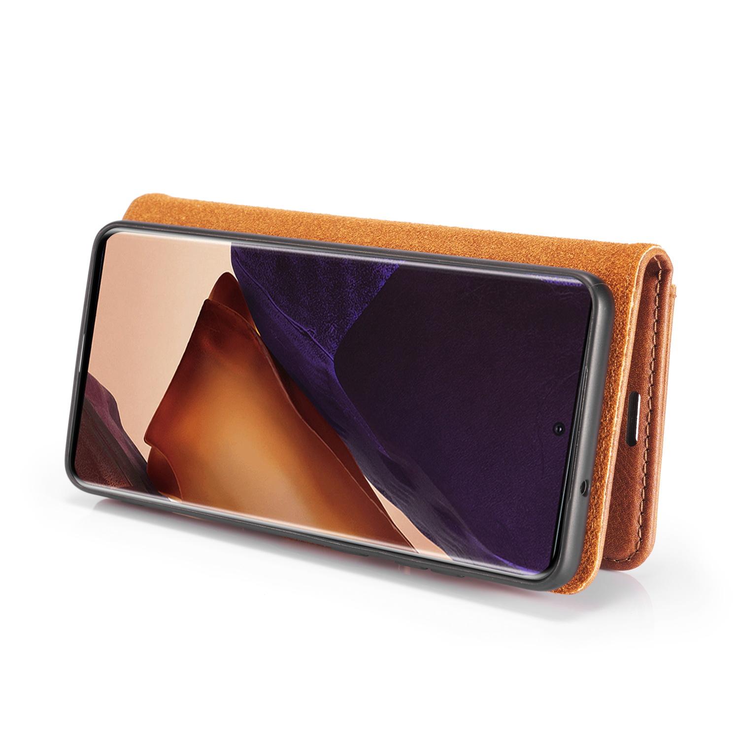 Cover portafoglio Magnet Wallet Samsung Galaxy Note 20 Ultra Marrone