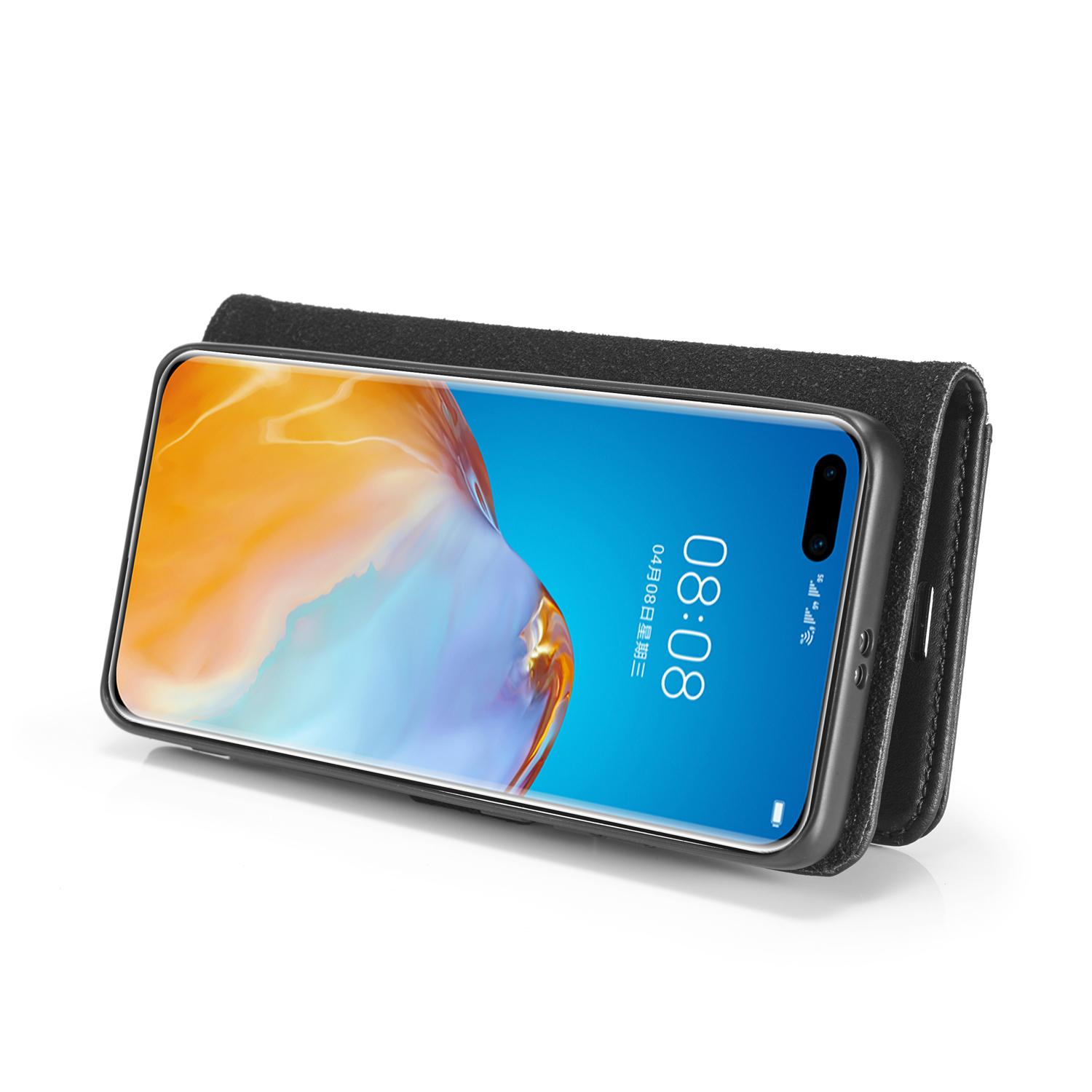 Cover portafoglio Magnet Wallet Huawei P40 Pro Nero