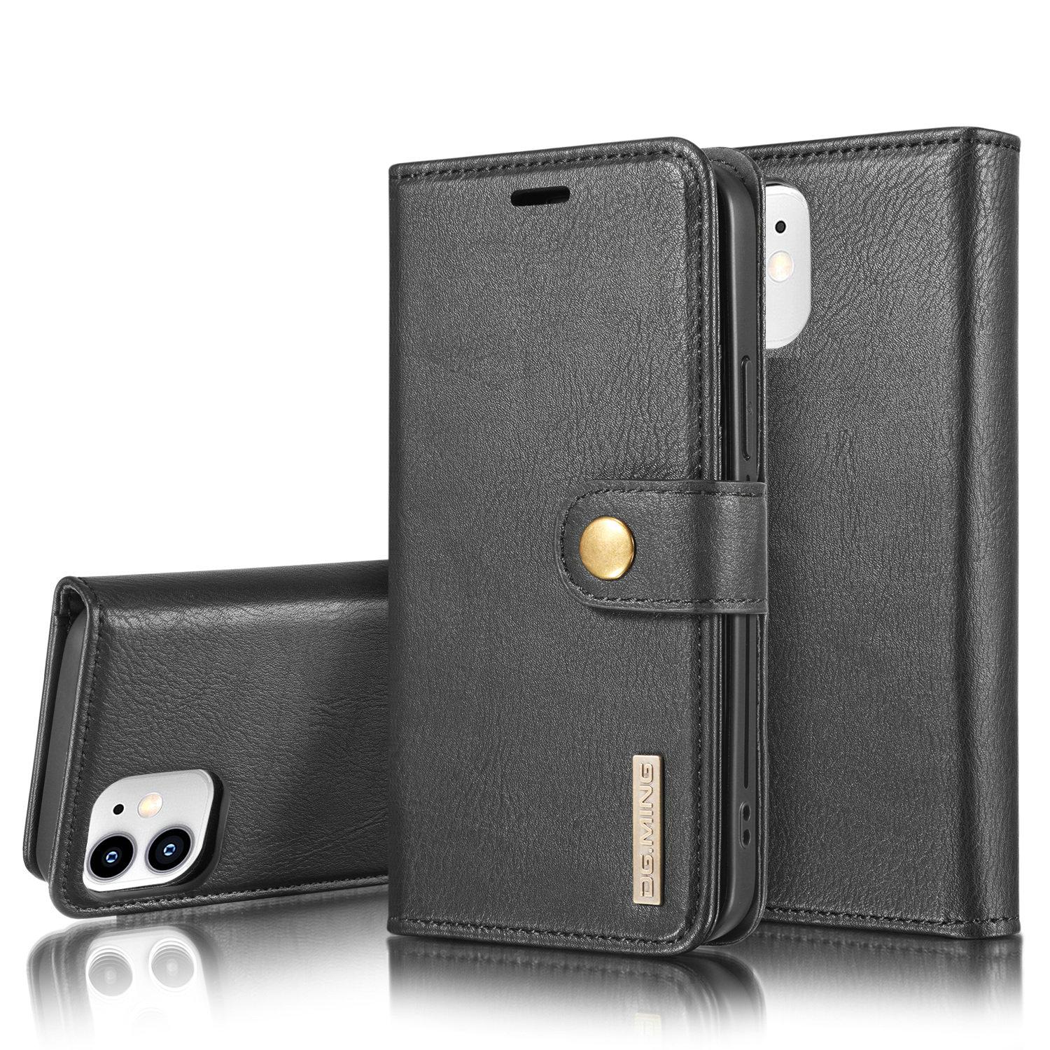 Cover portafoglio Magnet Wallet iPhone 12 Mini Black