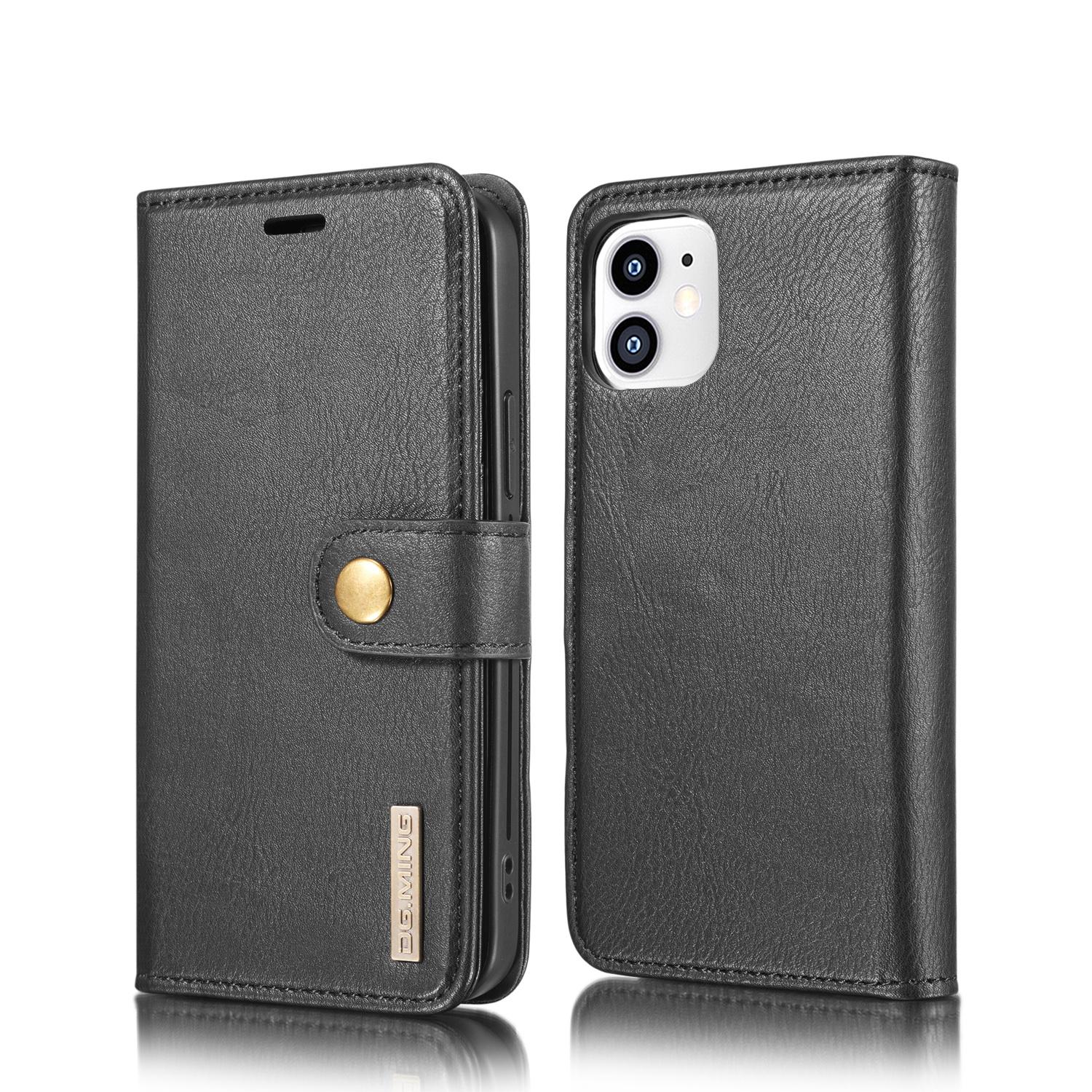 Cover portafoglio Magnet Wallet iPhone 12 Mini Black