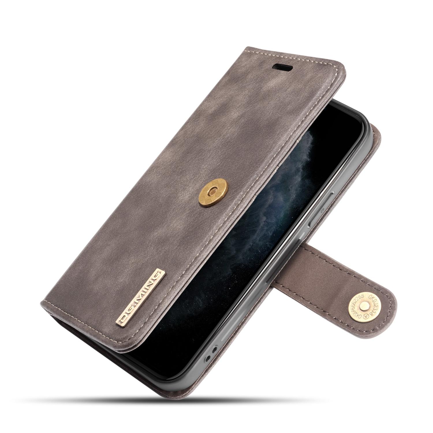 Cover portafoglio Magnet Wallet iPhone 12 Mini Brown