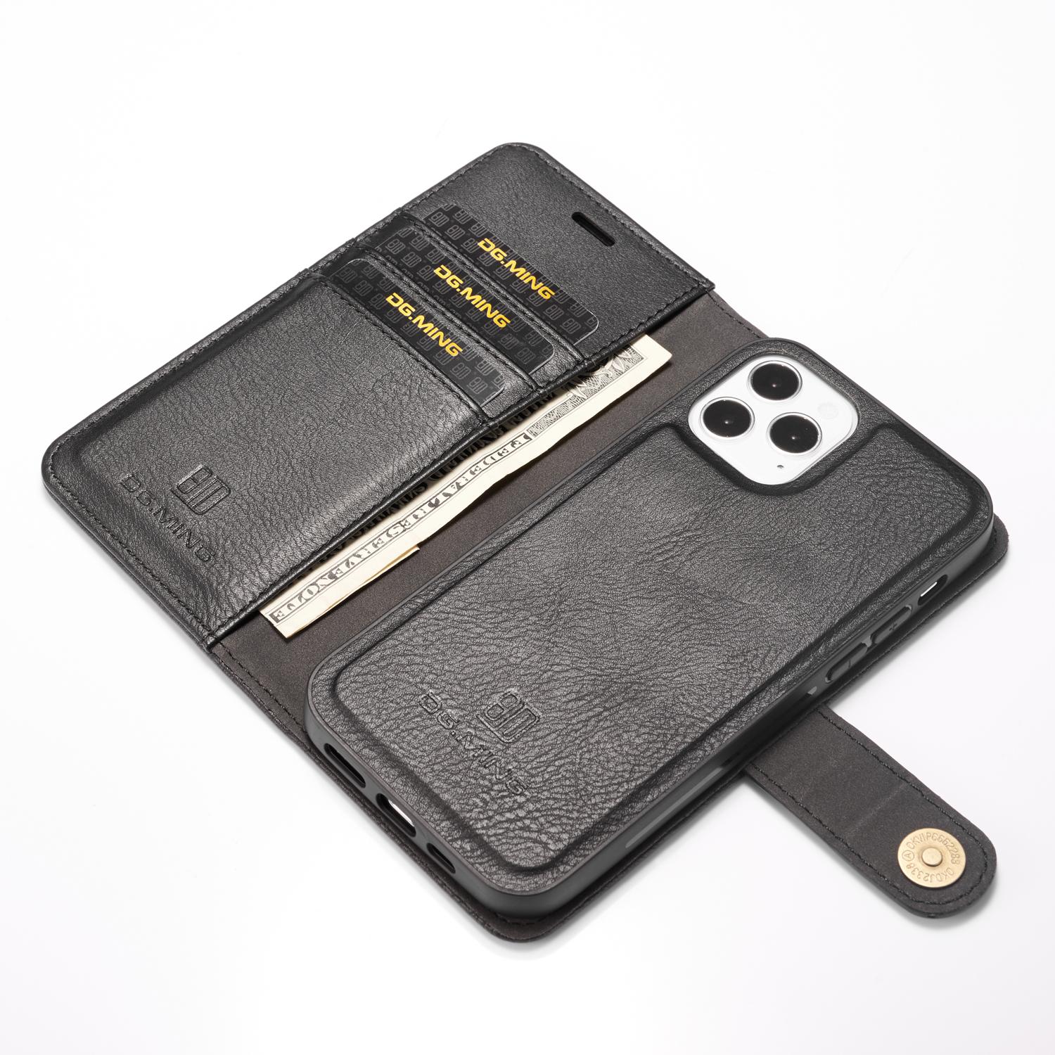 Cover portafoglio Magnet Wallet iPhone 12 Pro Max Black