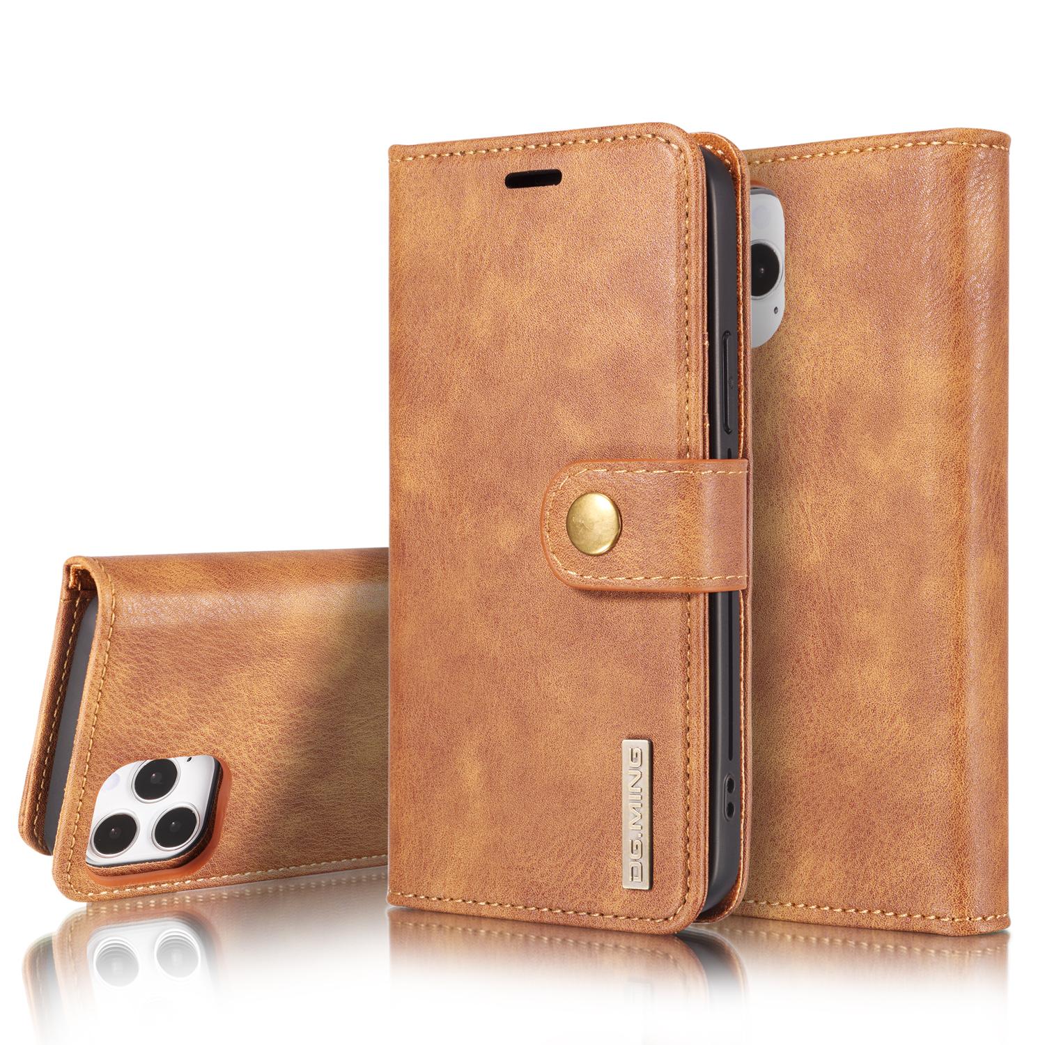 Cover portafoglio Magnet Wallet iPhone 12 Pro Max Cognac
