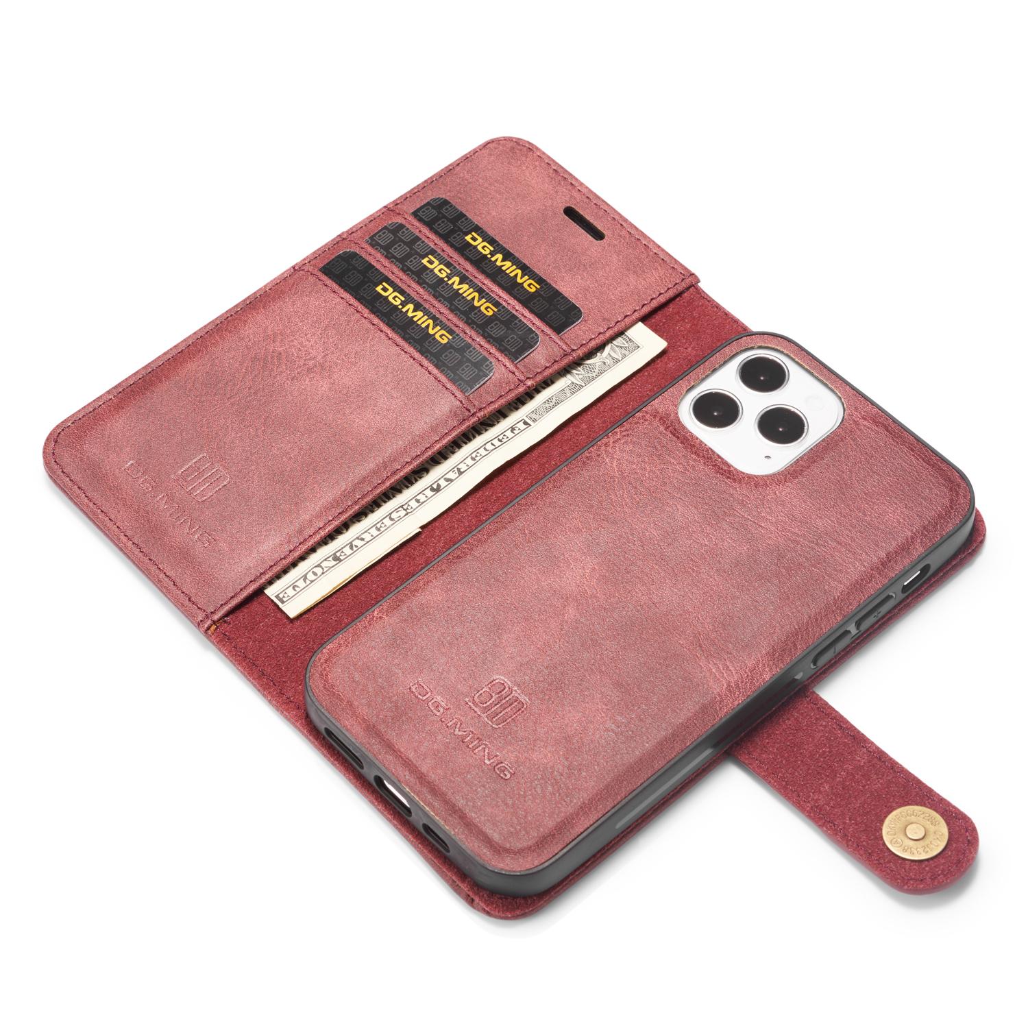 Cover portafoglio Magnet Wallet iPhone 12 Pro Max Red