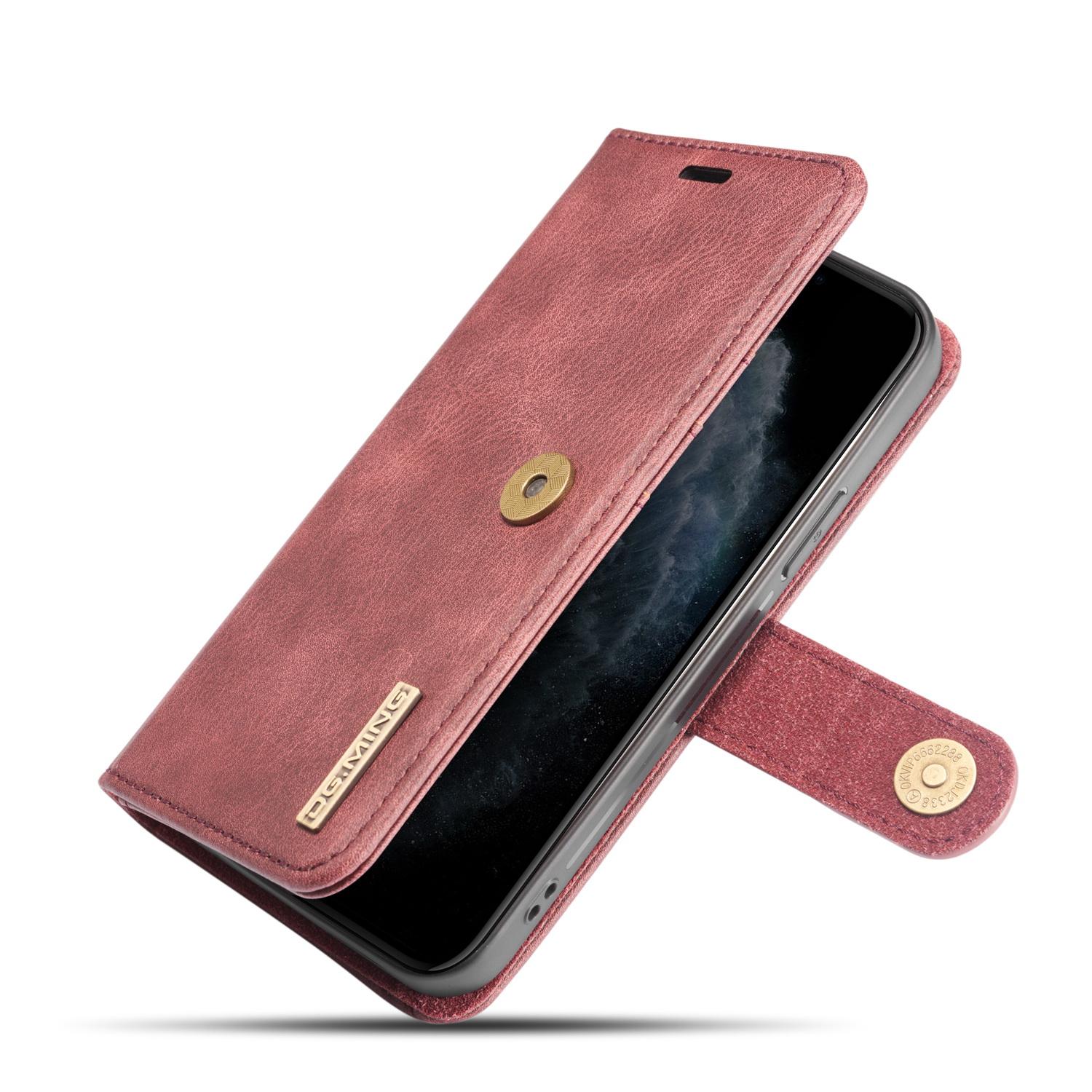 Cover portafoglio Magnet Wallet iPhone 12 Mini Red