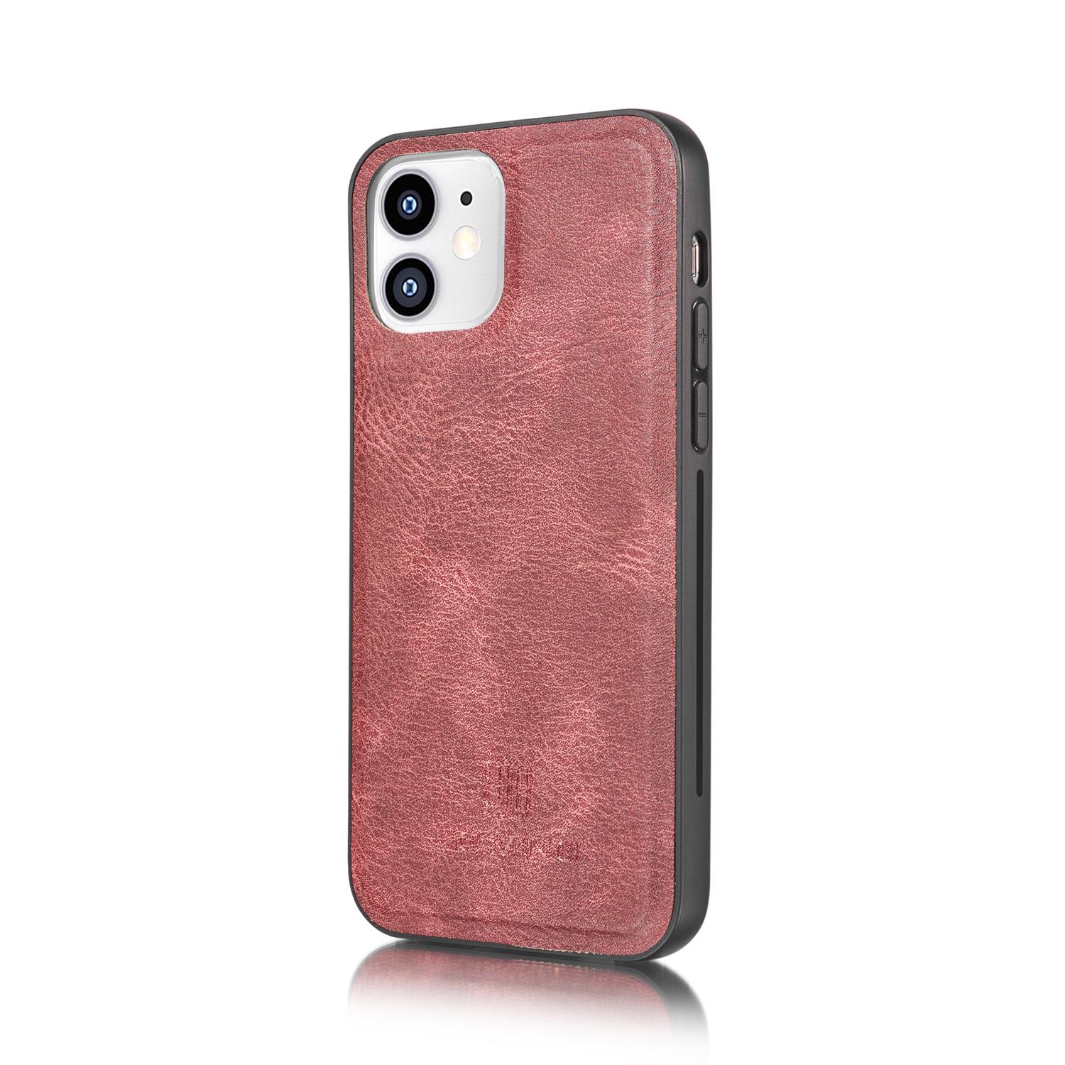 Cover portafoglio Magnet Wallet iPhone 12 Mini Red