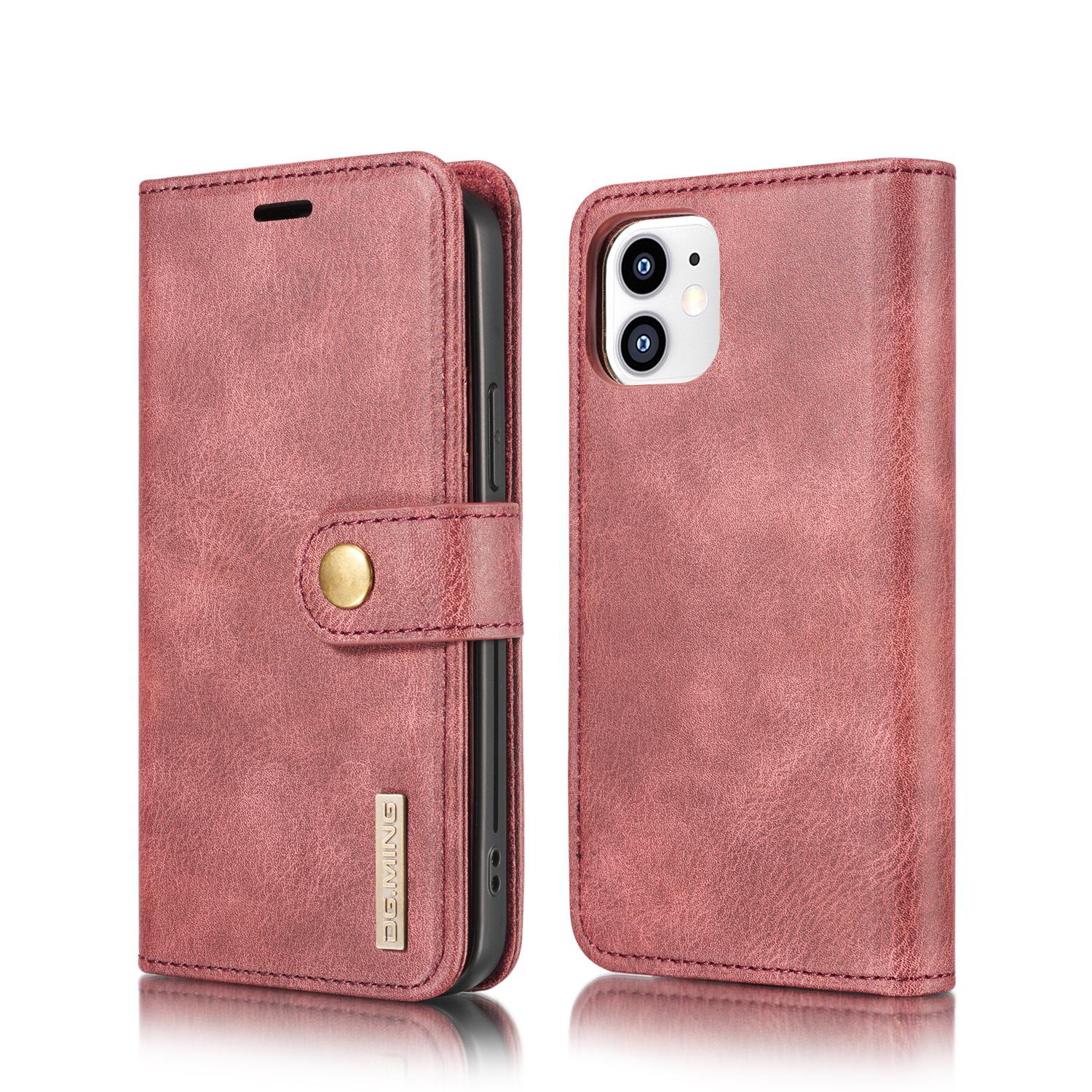 Cover portafoglio Magnet Wallet iPhone 12 Mini Red