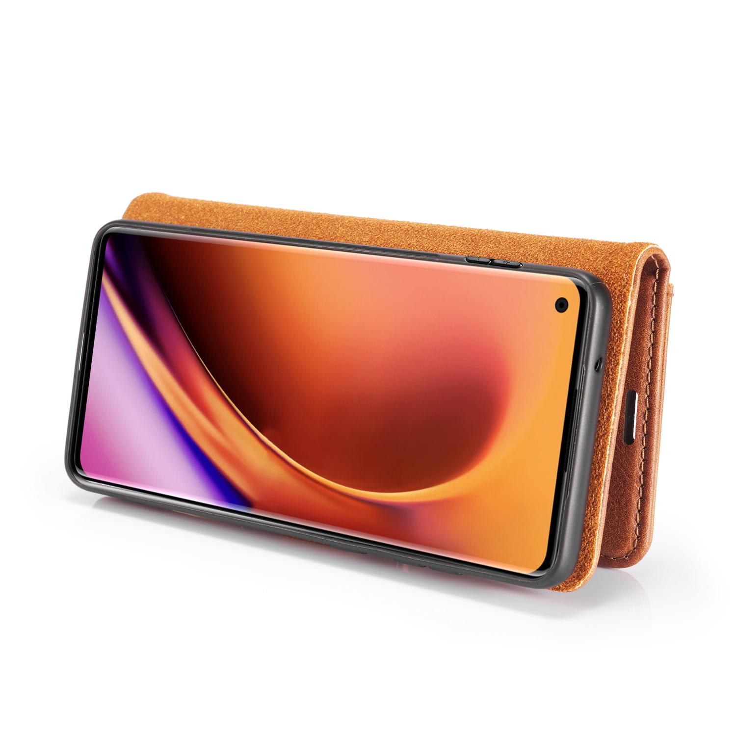 Cover portafoglio Magnet Wallet OnePlus 8 Pro Cognac