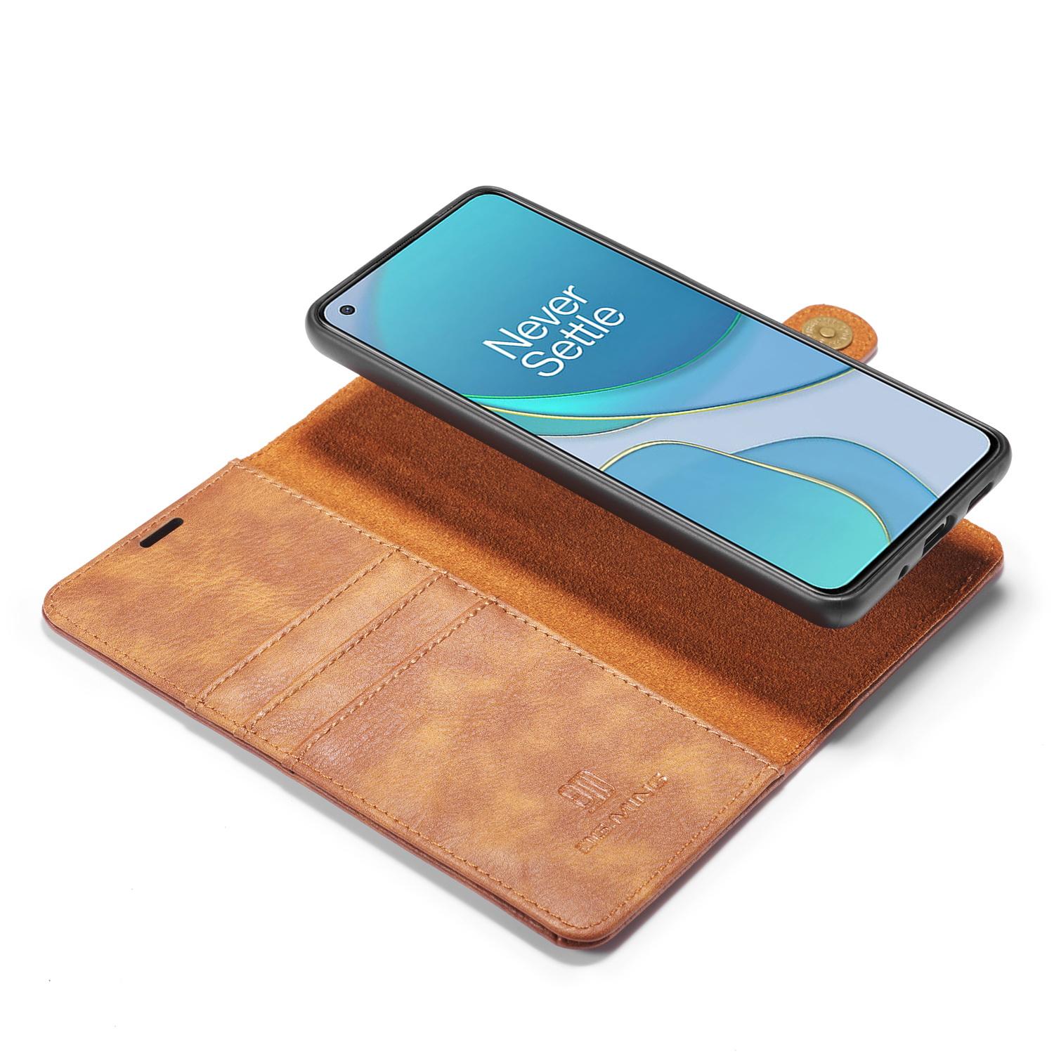 Cover portafoglio Magnet Wallet OnePlus 8T Cognac