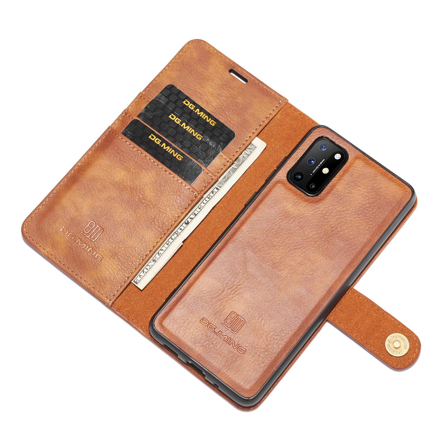 Cover portafoglio Magnet Wallet OnePlus 8T Cognac