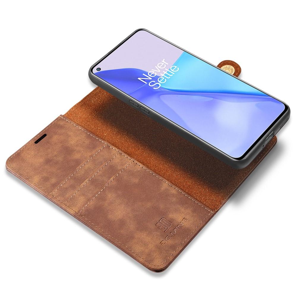 Cover portafoglio Magnet Wallet OnePlus 9 Cognac