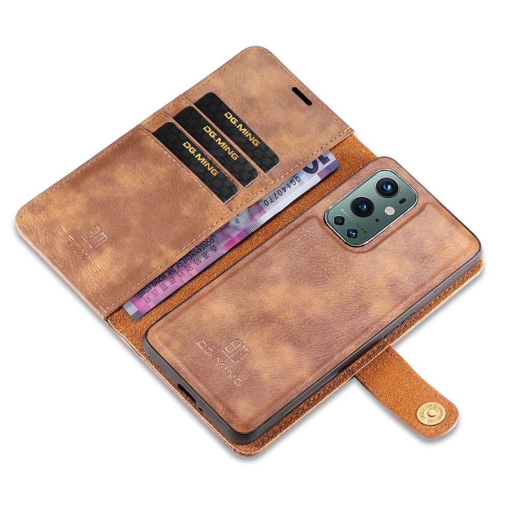 Cover portafoglio Magnet Wallet OnePlus 9 Pro Cognac