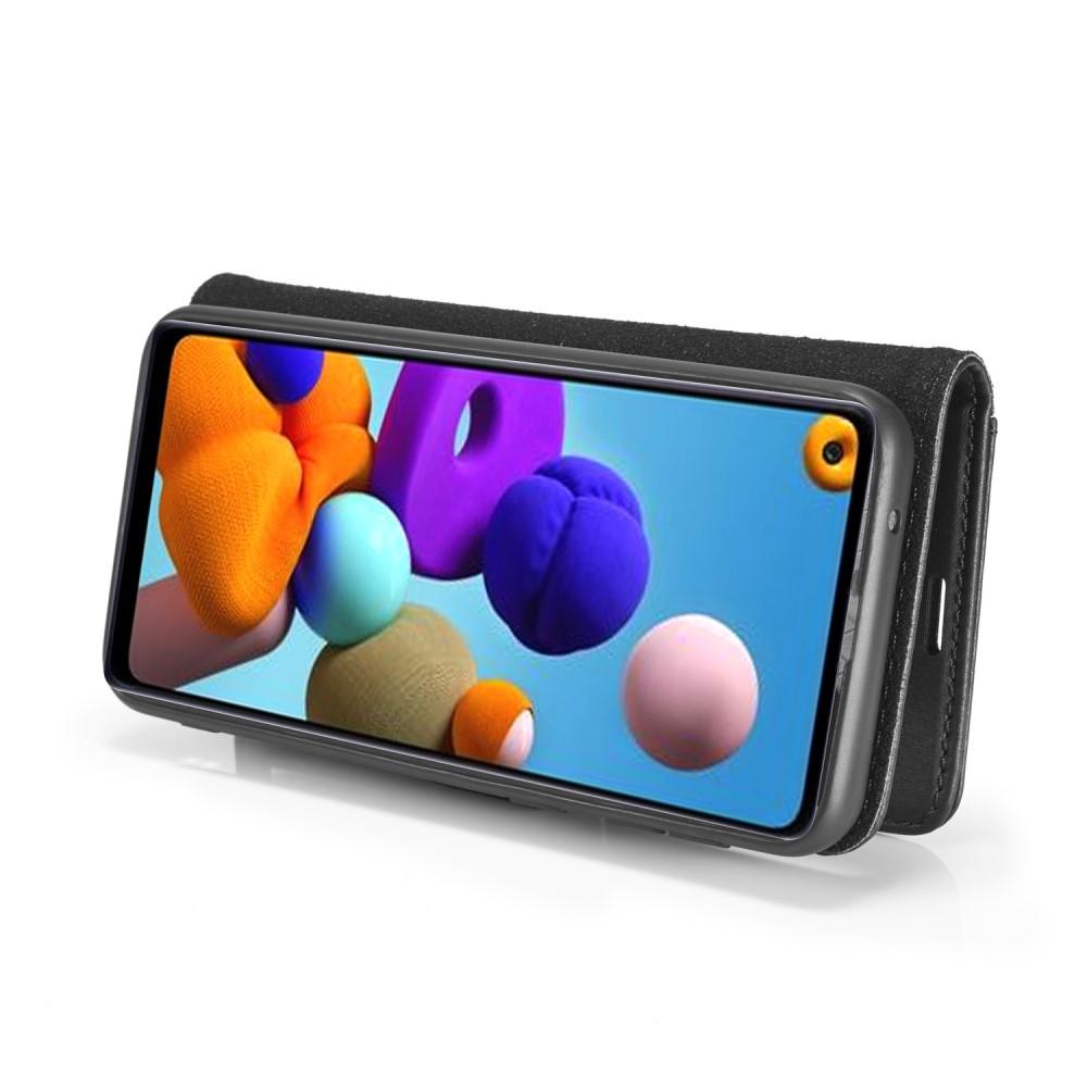 Cover portafoglio Magnet Wallet Samsung Galaxy A21s Nero