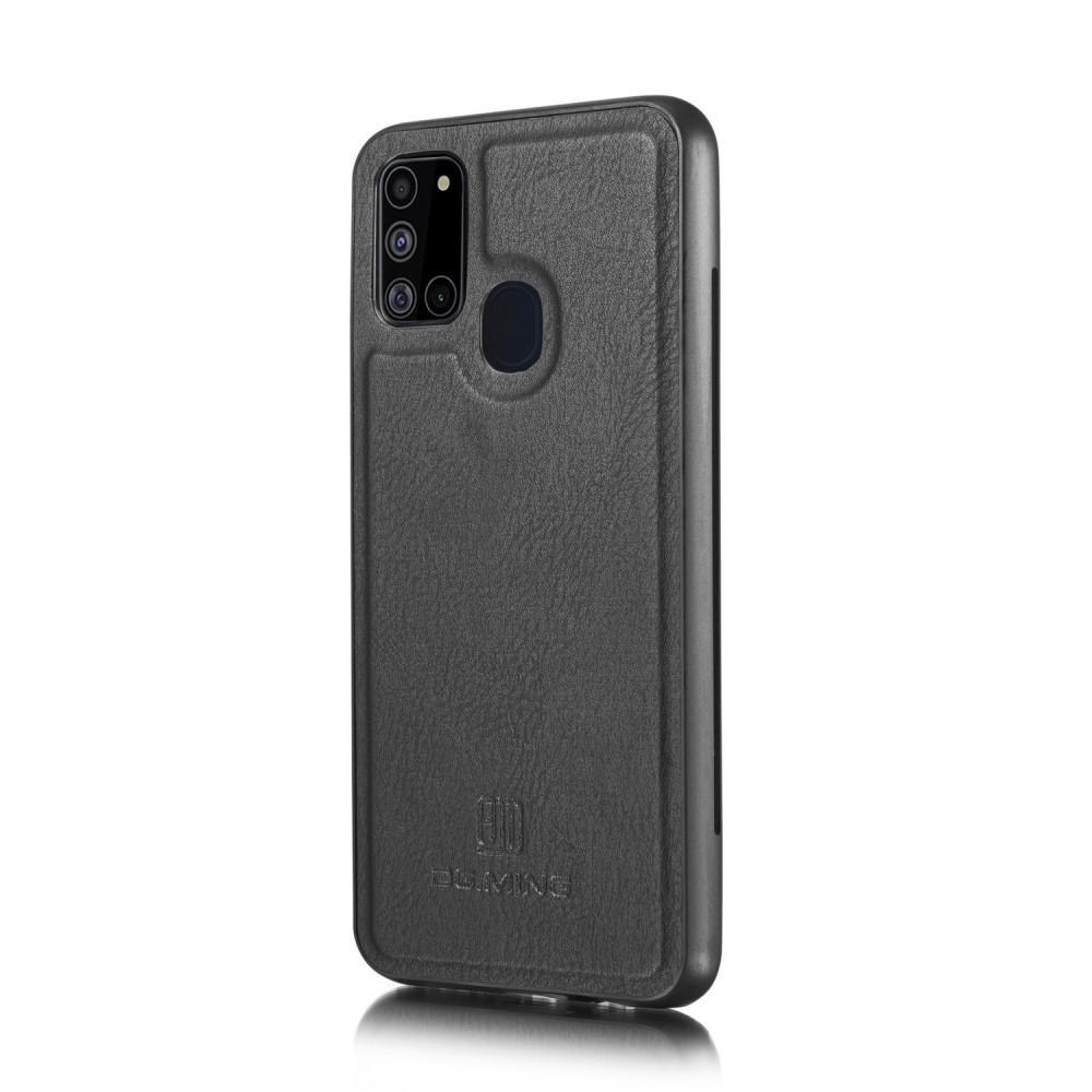 Cover portafoglio Magnet Wallet Samsung Galaxy A21s Nero