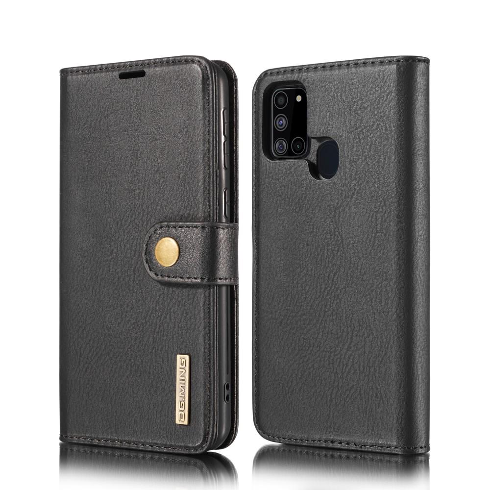 Cover portafoglio Magnet Wallet Samsung Galaxy A21s Nero