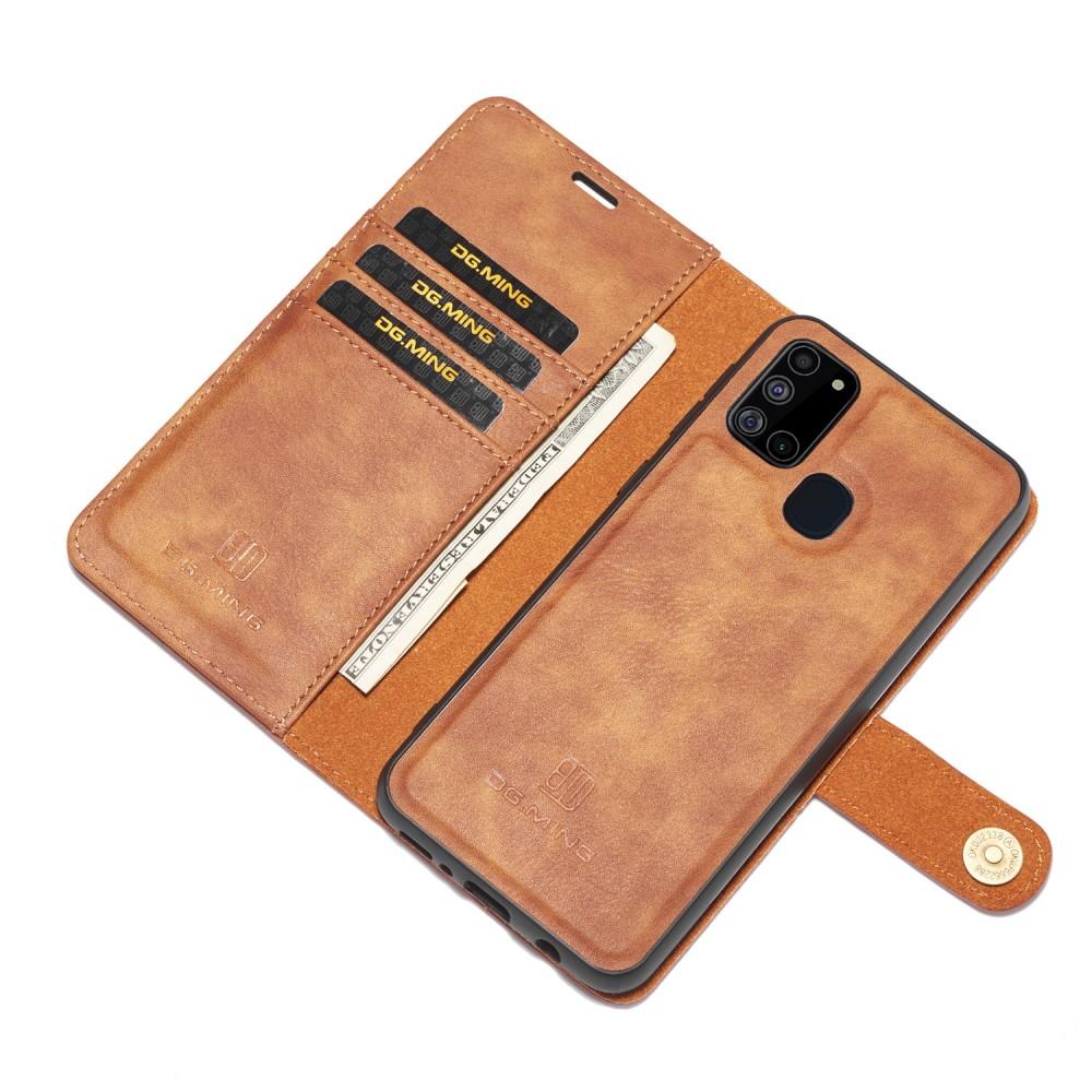 Cover portafoglio Magnet Wallet Samsung Galaxy A21s Cognac